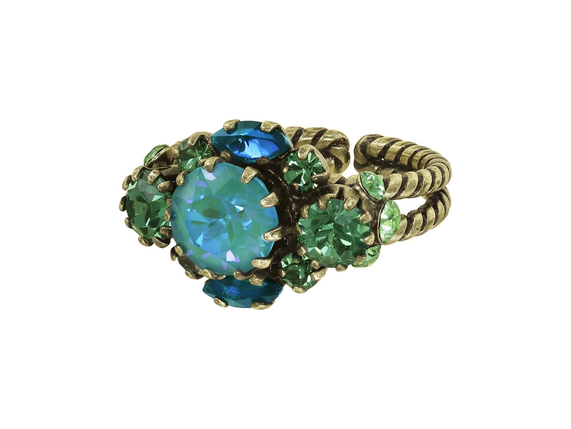 image pour Anneau Fiancee Vert  