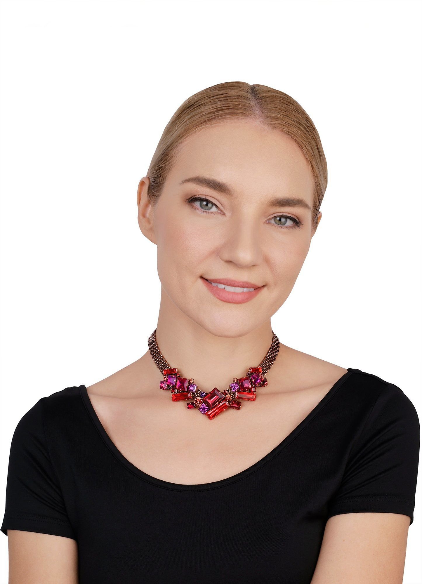 image pour Collier Straight to Las Vegas Rouge  
