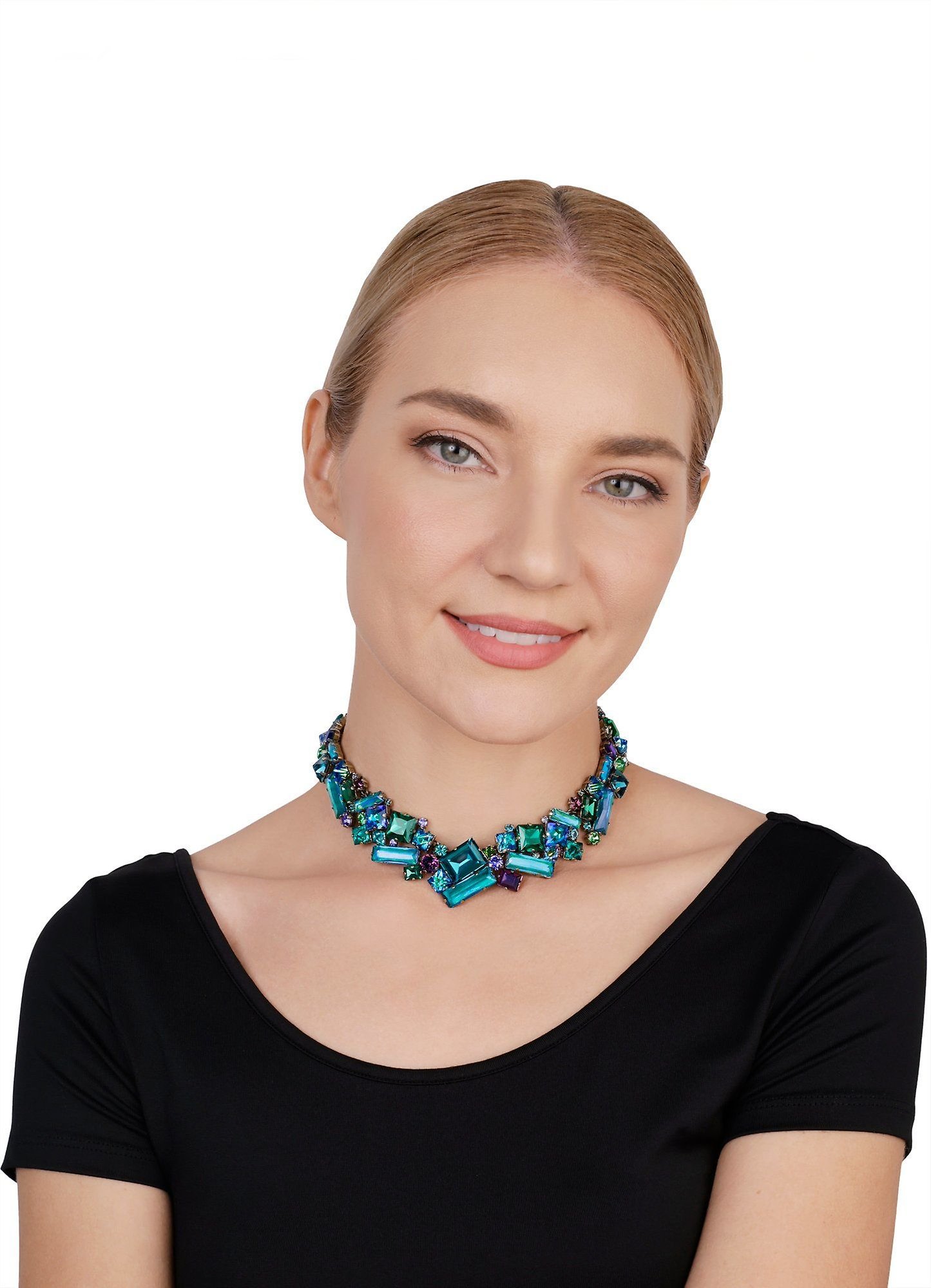 image for Necklace collier Straight to Las Vegas Green  