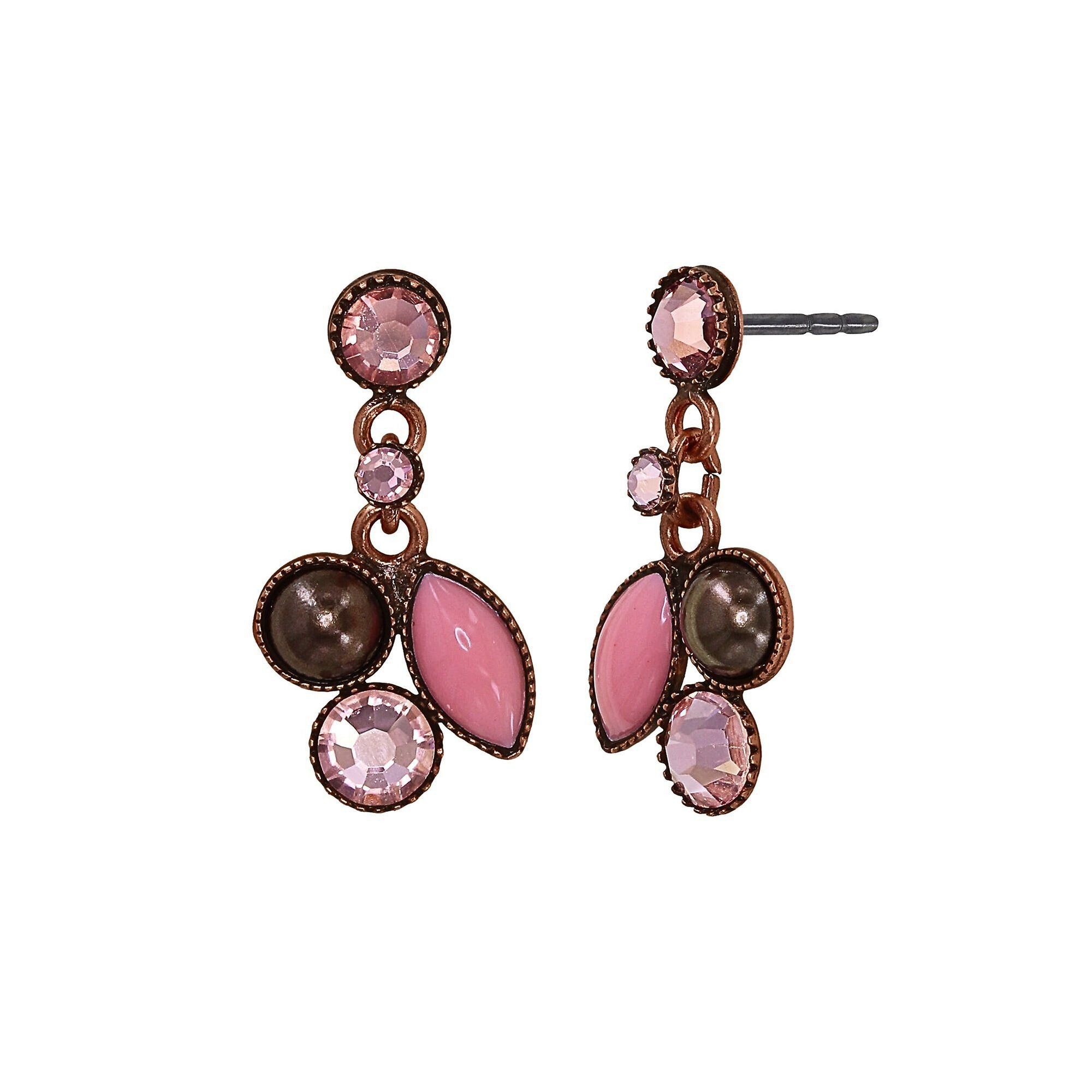 image pour Clou d'oreille pendant Margarita Rose  
