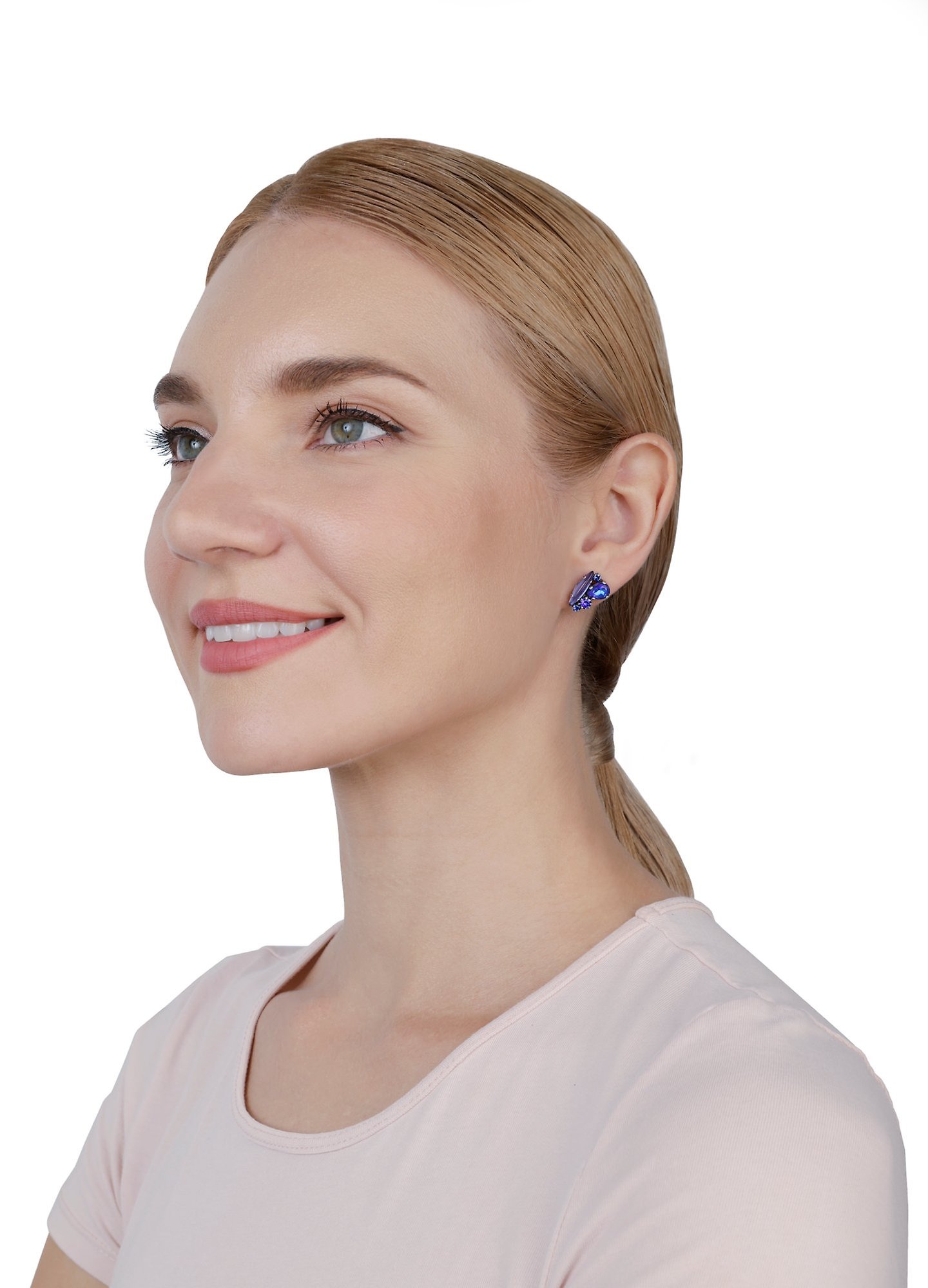 Bild für Ohrstecker Fiancee Blau  