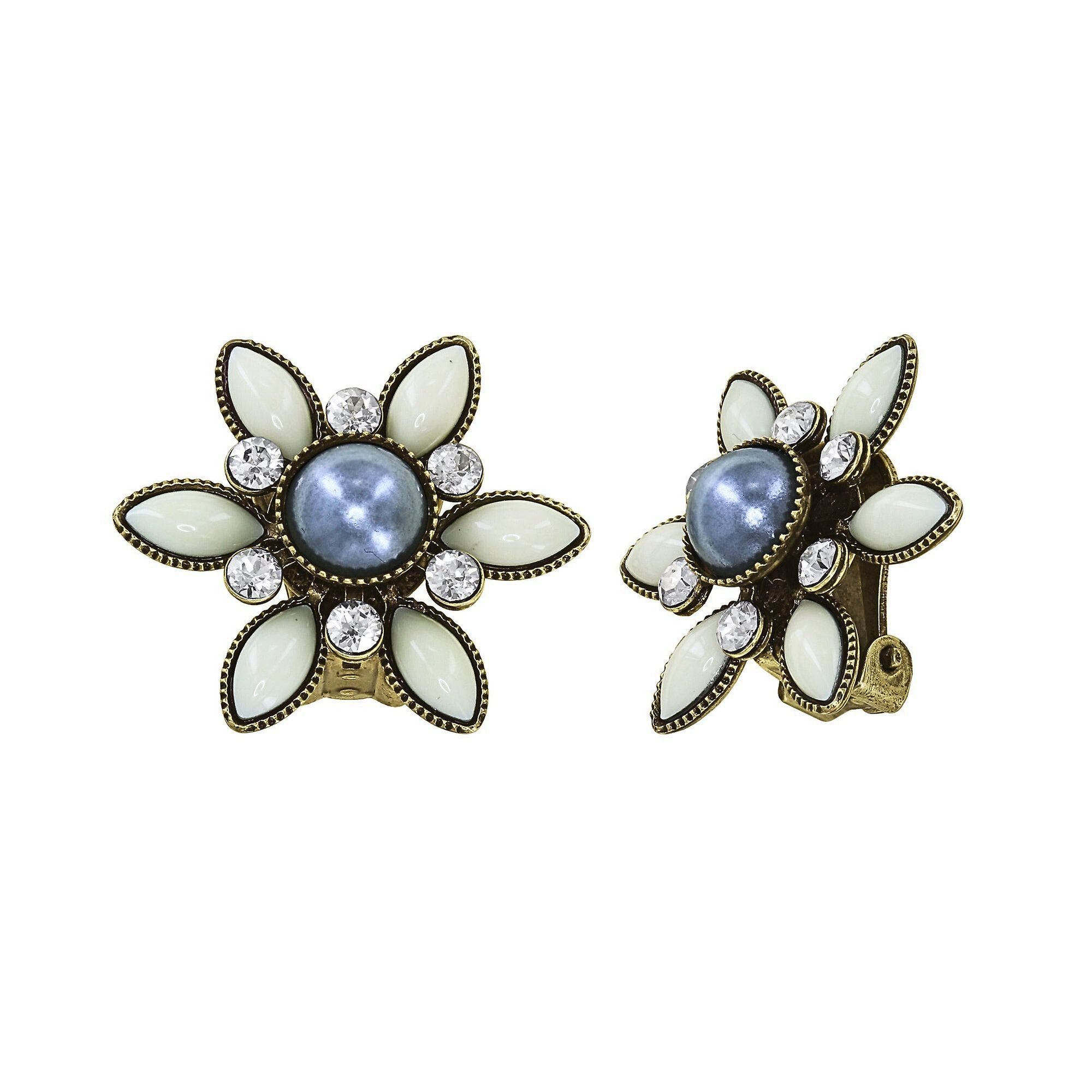 для изображений Серьги Margarita White / Grey  