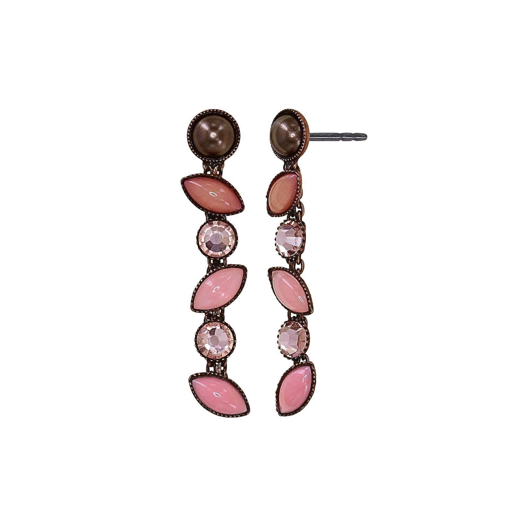 Bild für Ohrstecker baumelnd Margarita Pink  