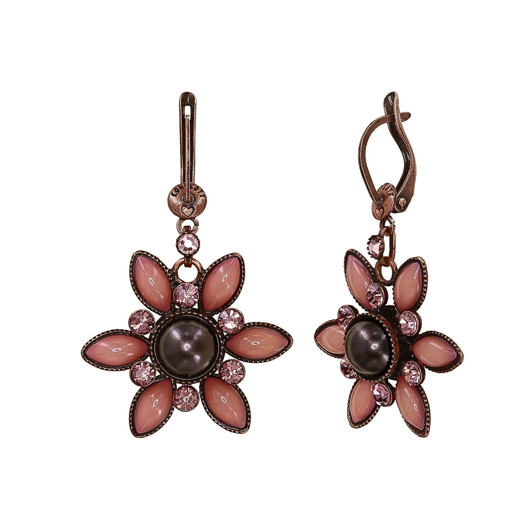 image for Earring Dangling Margarita Pink  