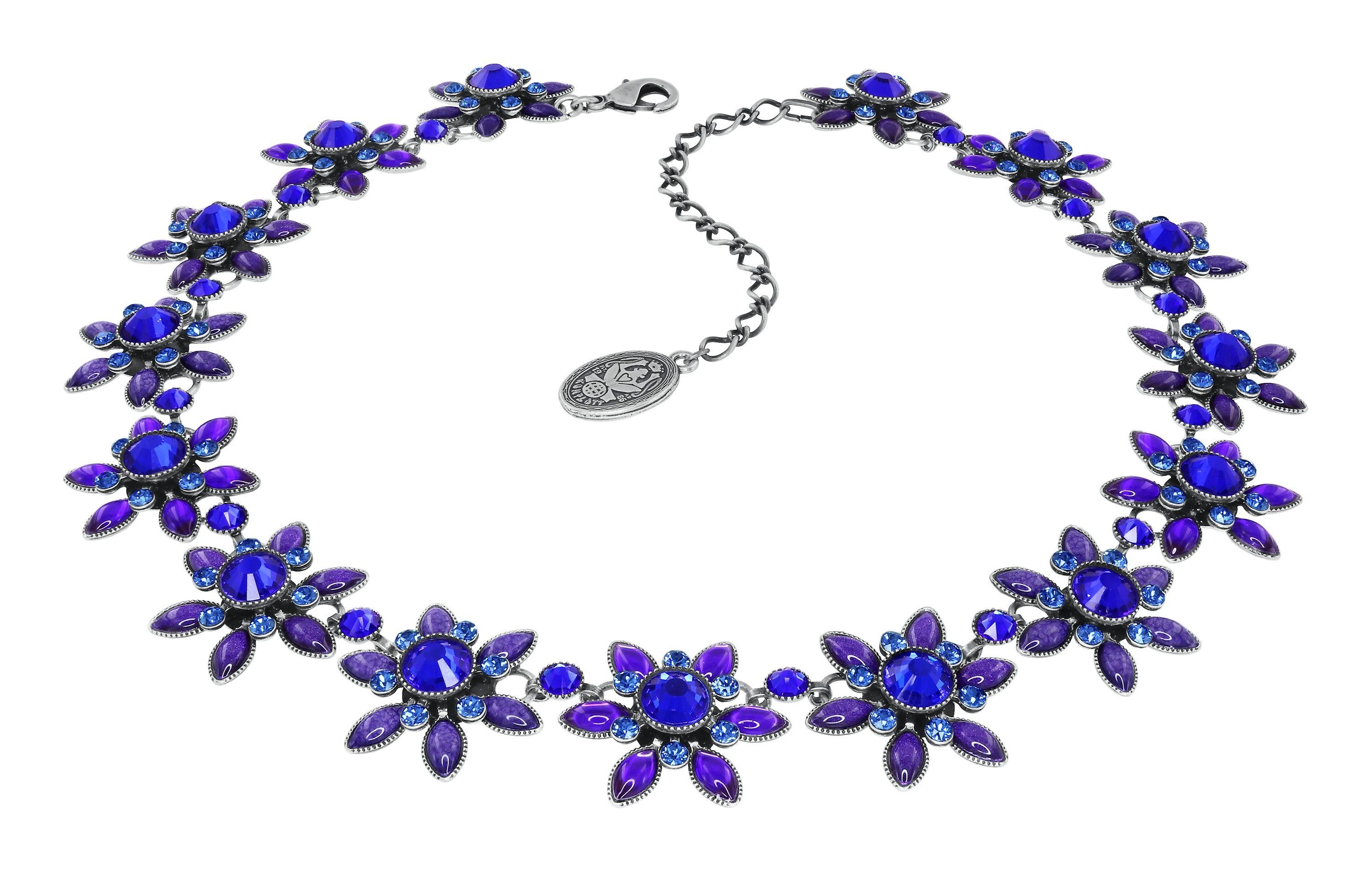 image pour Collier Margarita Bleu / Lila  