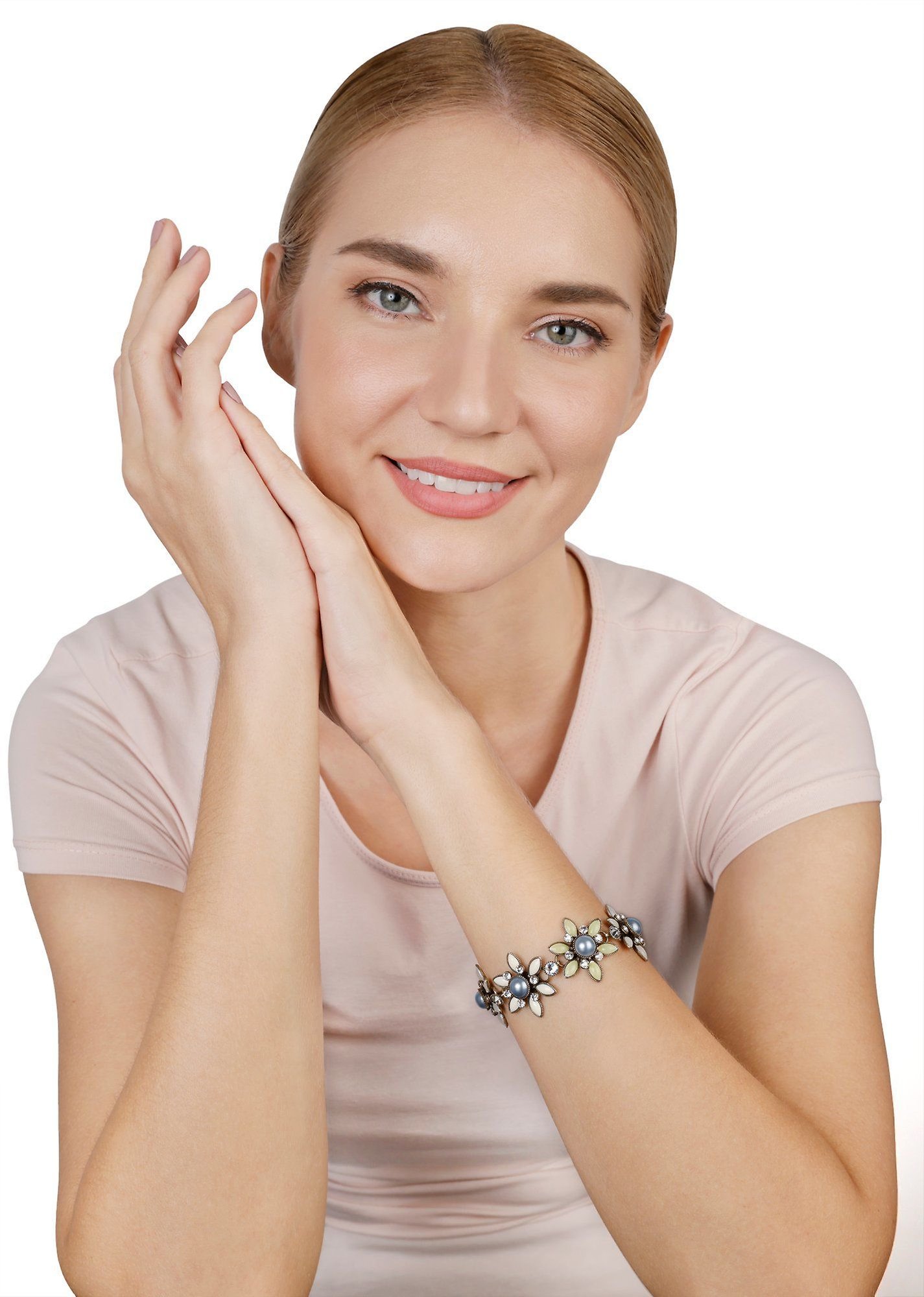 image for Bracelet Margarita White / Grey  