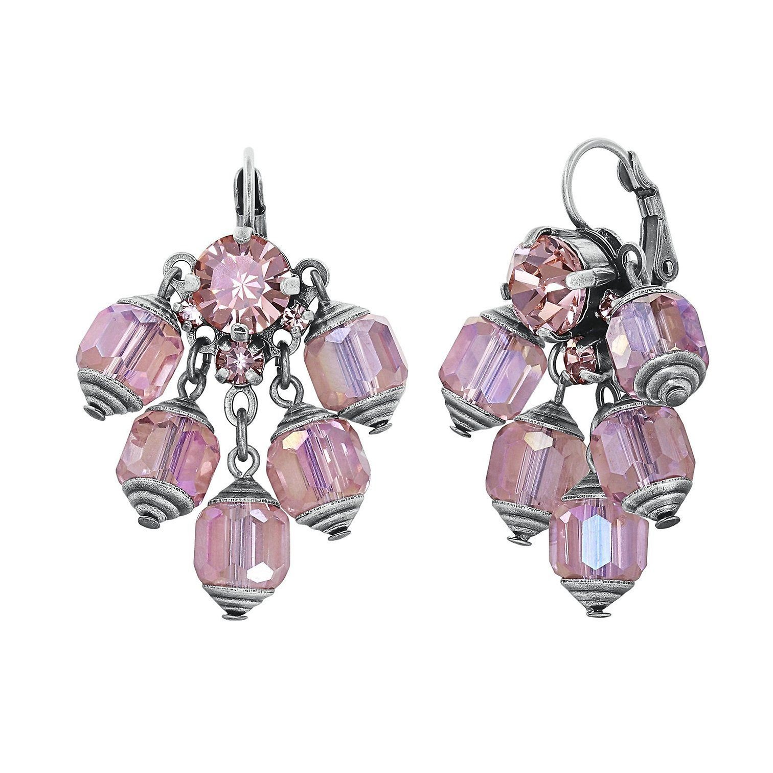 Bild für Ohrringe Brisur   Crystal Snake Pink  