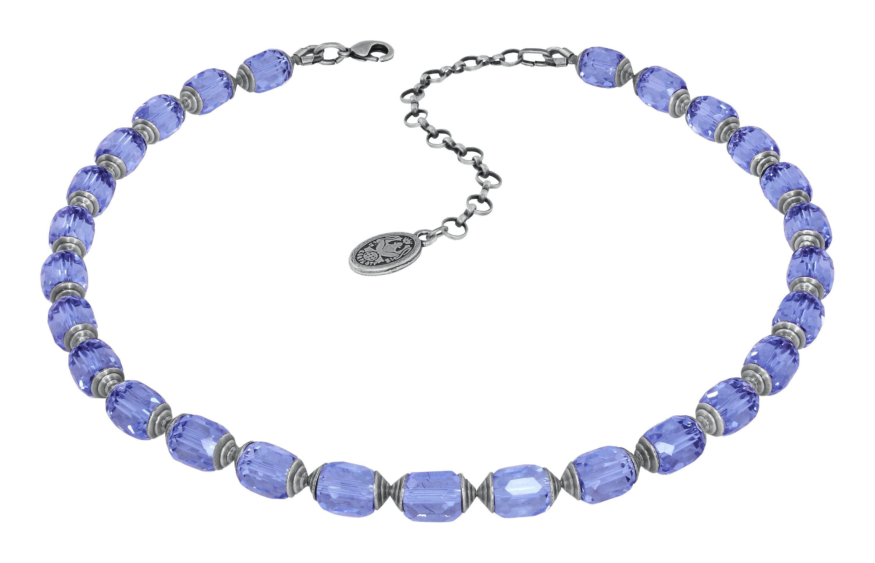 image for Necklace Crystal Snake Blue / Lila  