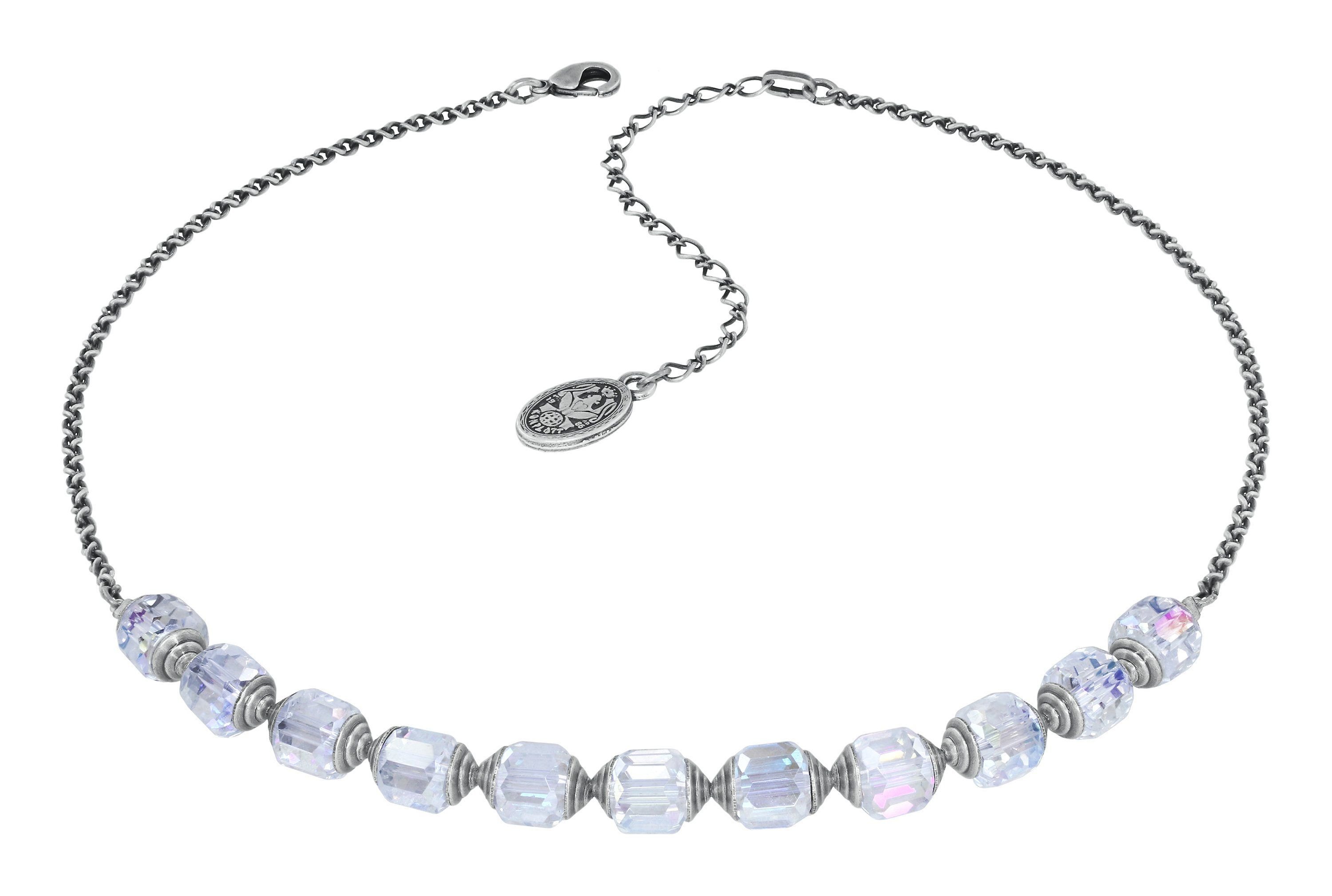 image for Necklace Crystal Snake White  