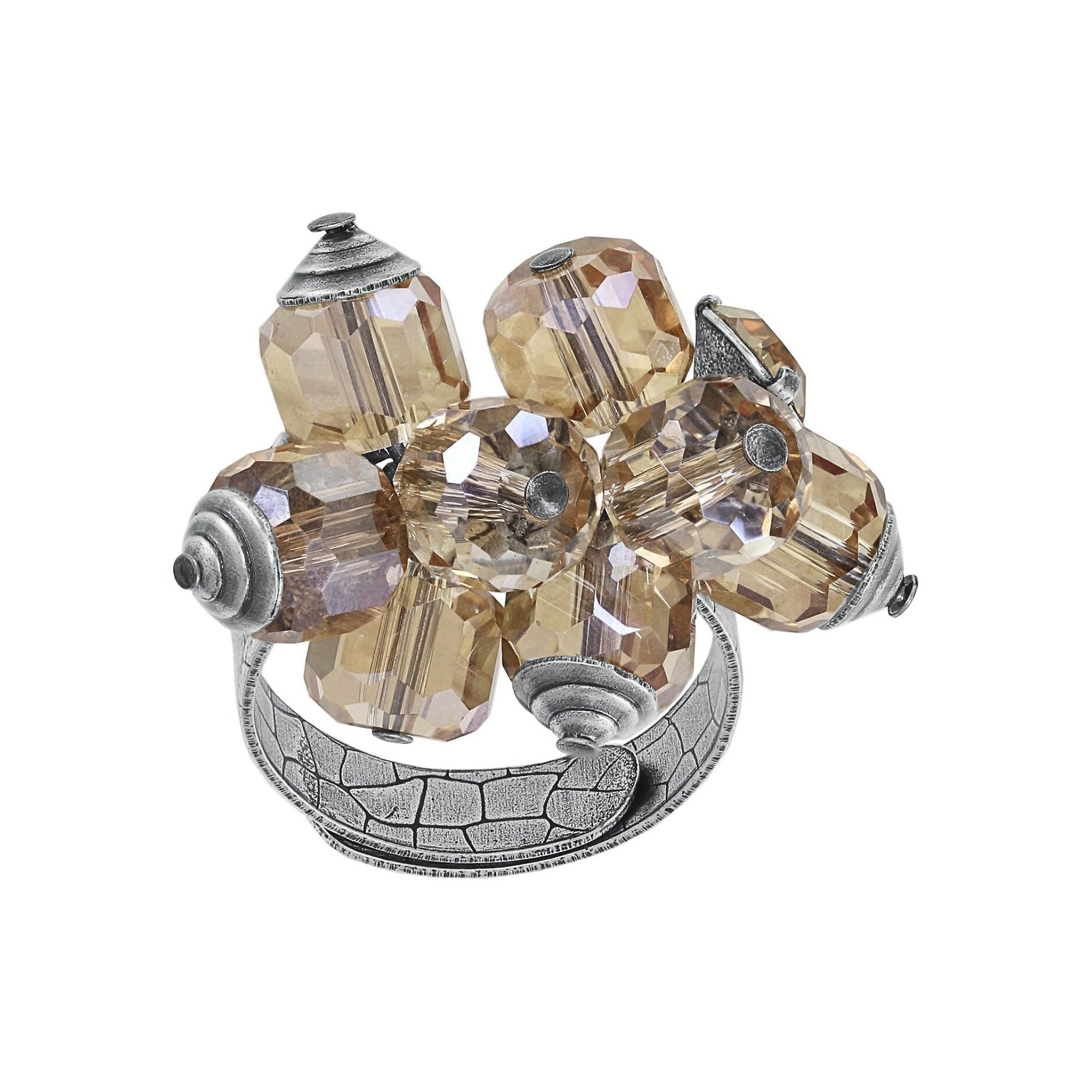image for Ring Crystal Snake Brown  