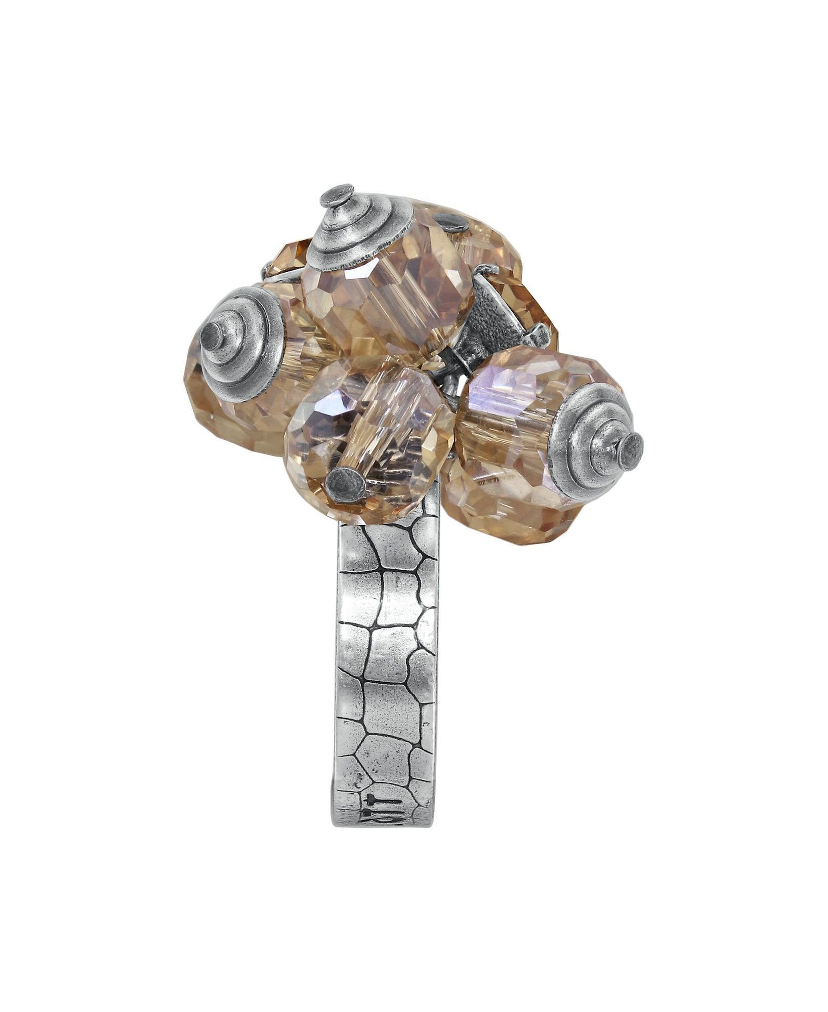 image for Ring Crystal Snake Brown  