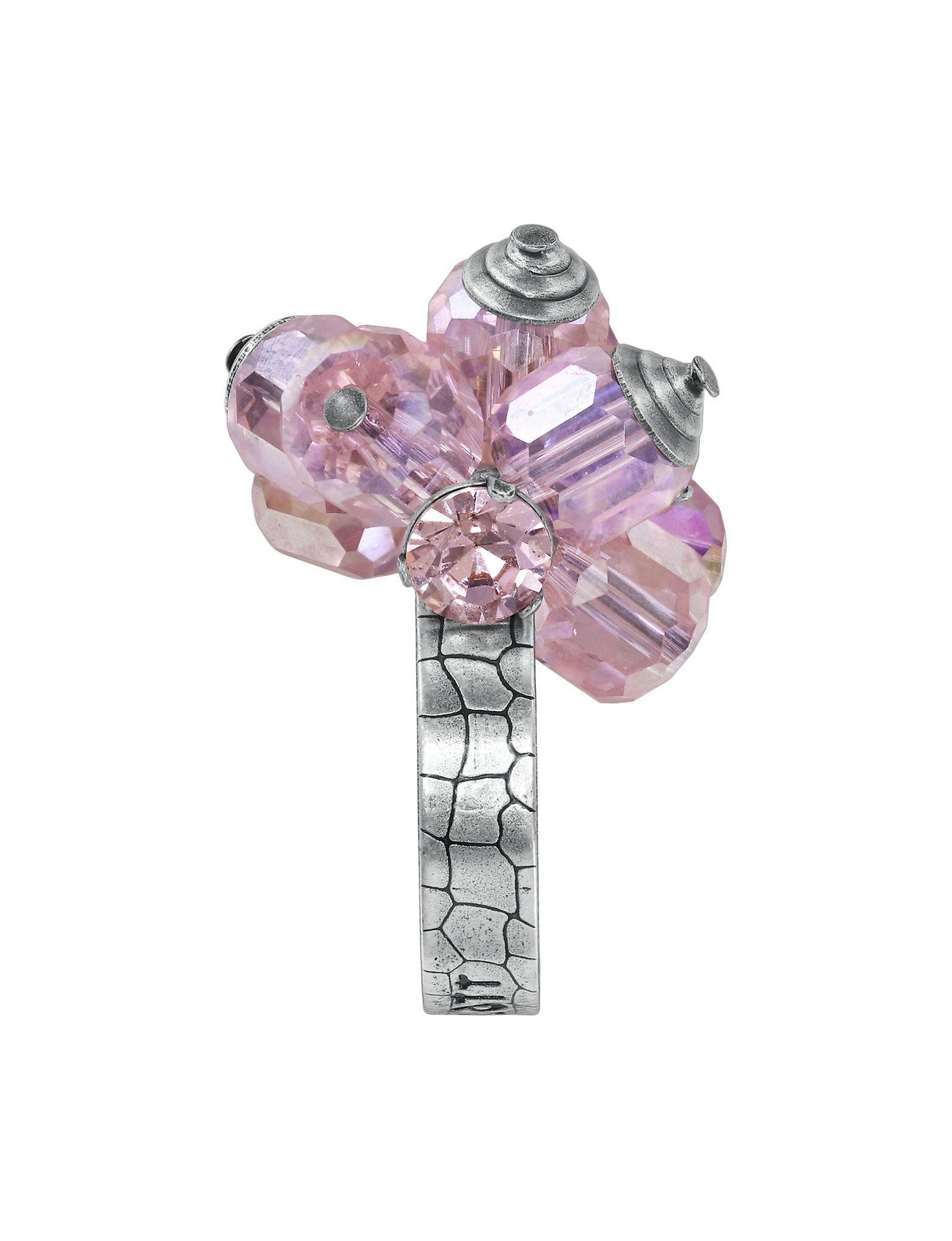 image for Ring Crystal Snake Pink  