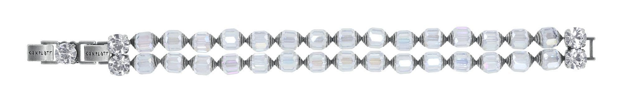 image pour Bracelet Crystal Snake Blanc  