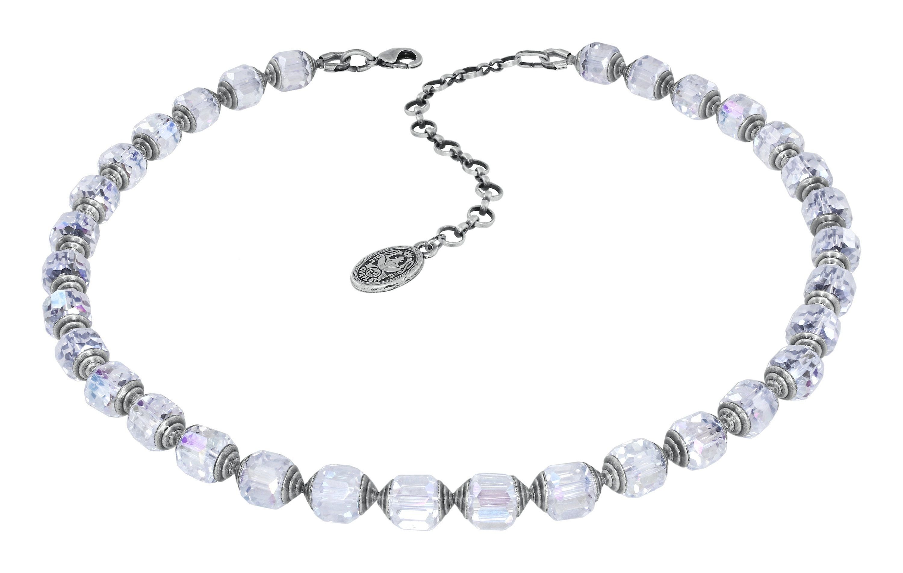 image for Necklace Crystal Snake White  