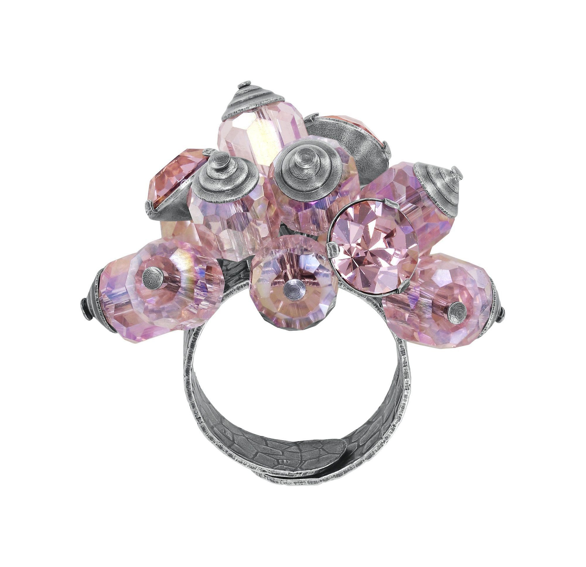image for Ring Crystal Snake Pink  