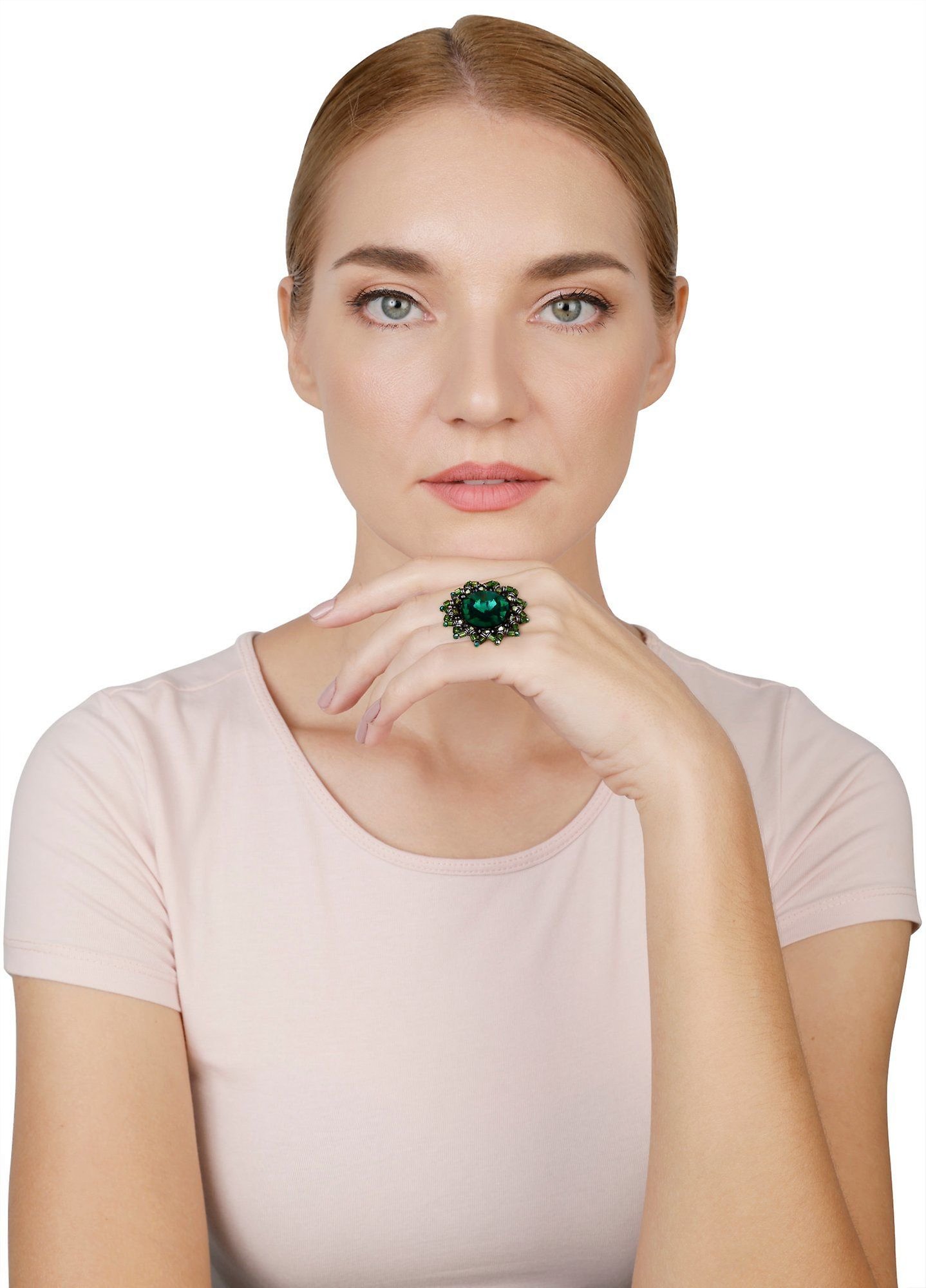 image for Ring Soft Temptations Black / Green  