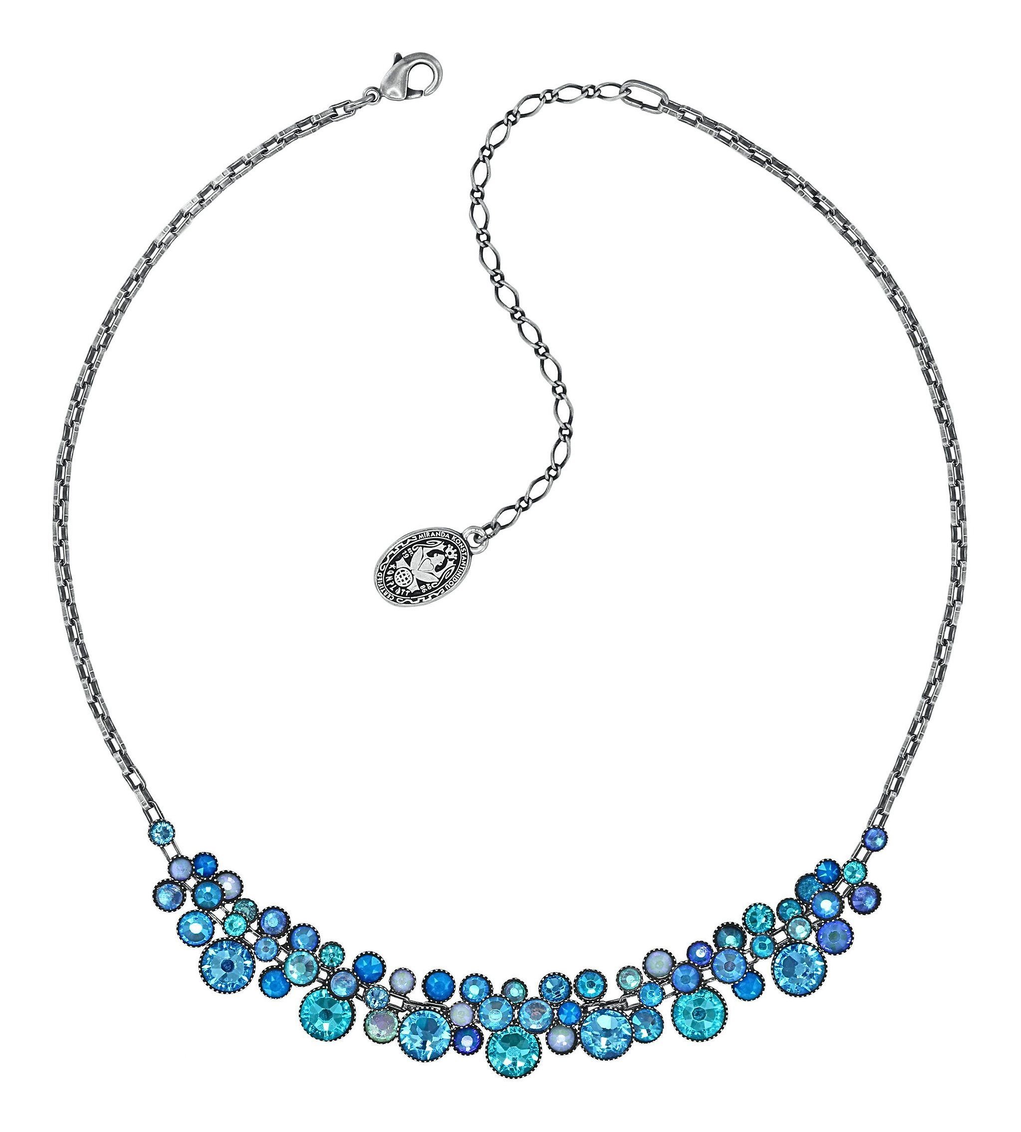 image for Necklace Water Cascade blue  