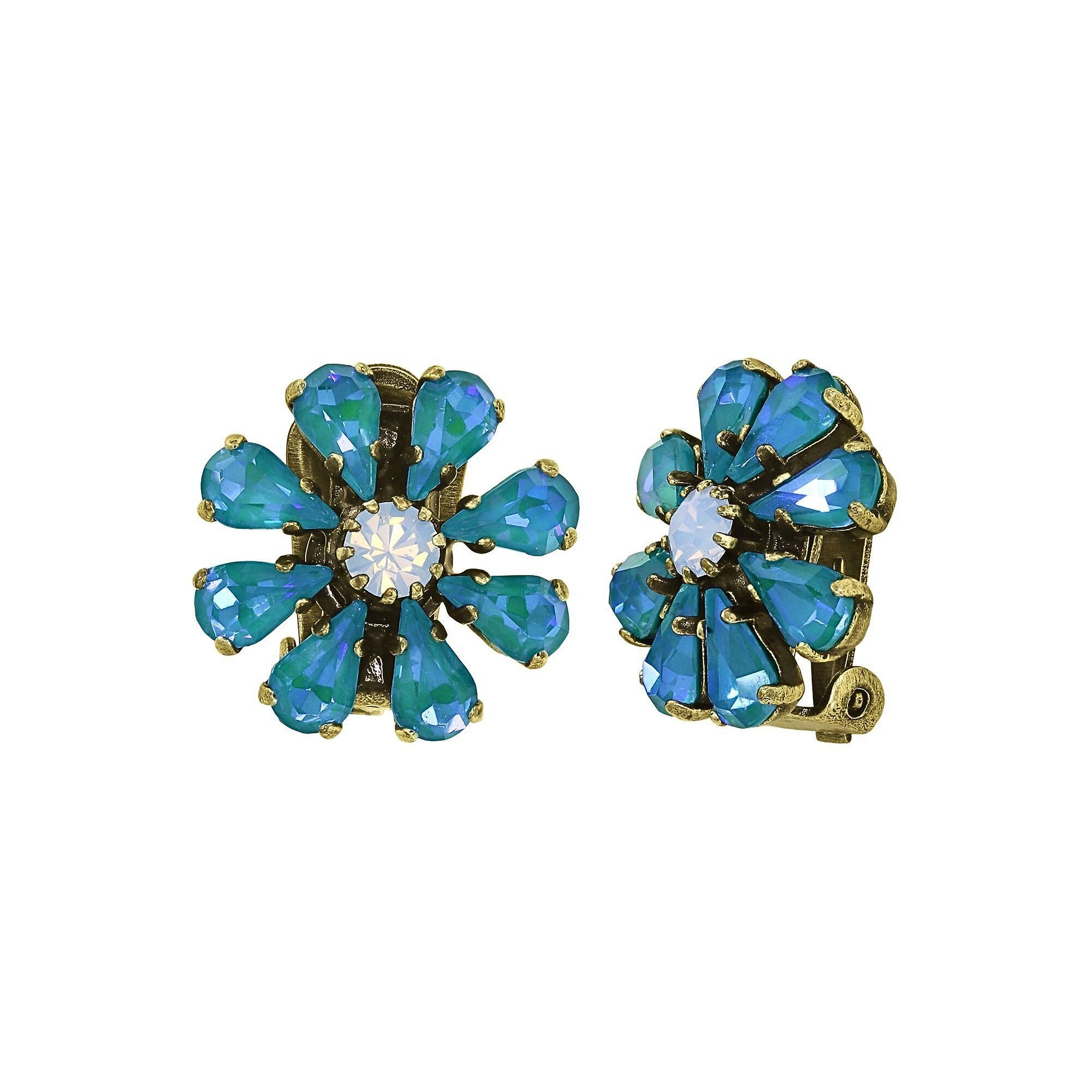image for Earring Clip Twisted Blossom Multi  size M