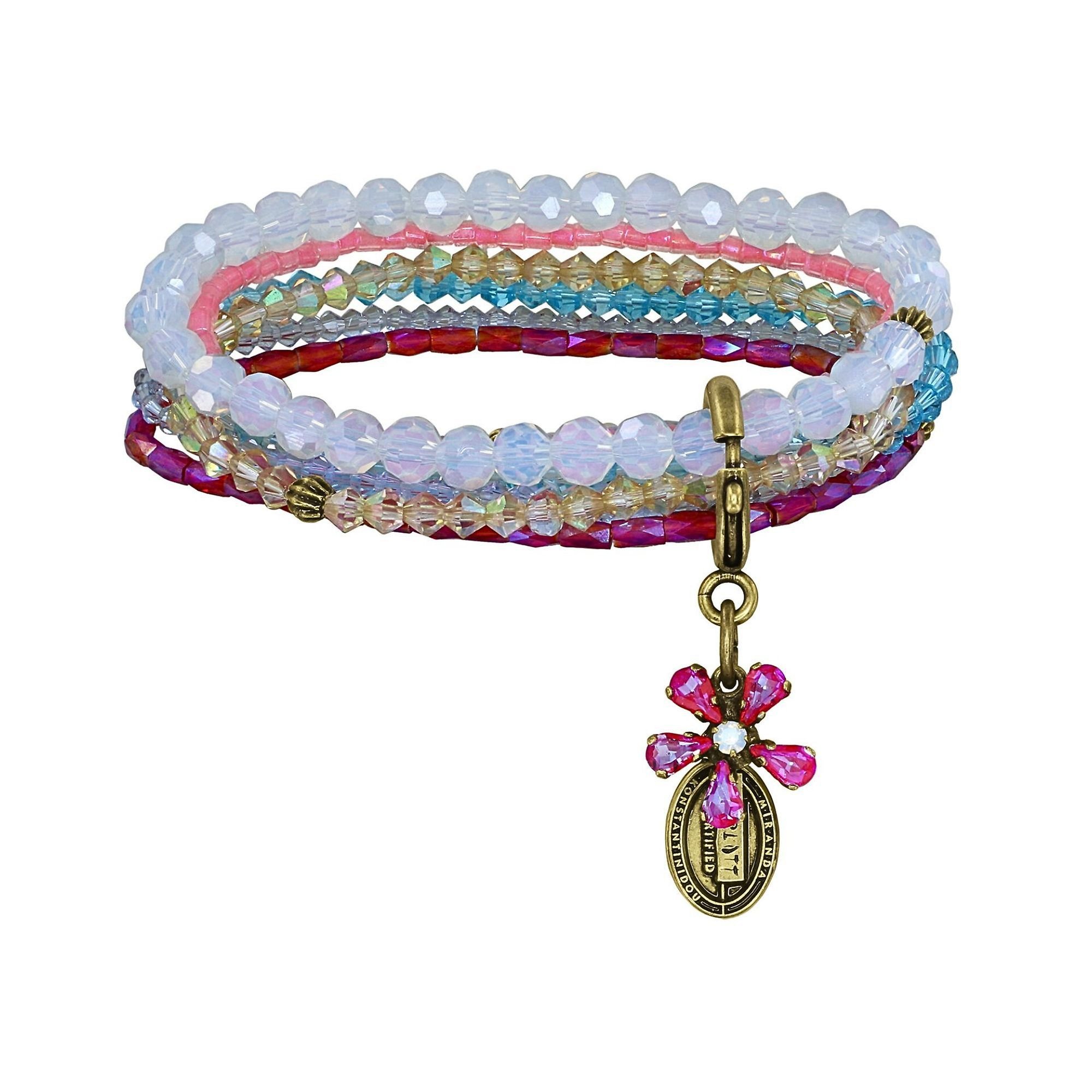 Bild für Armband elastisch Twisted Blossom Multi  