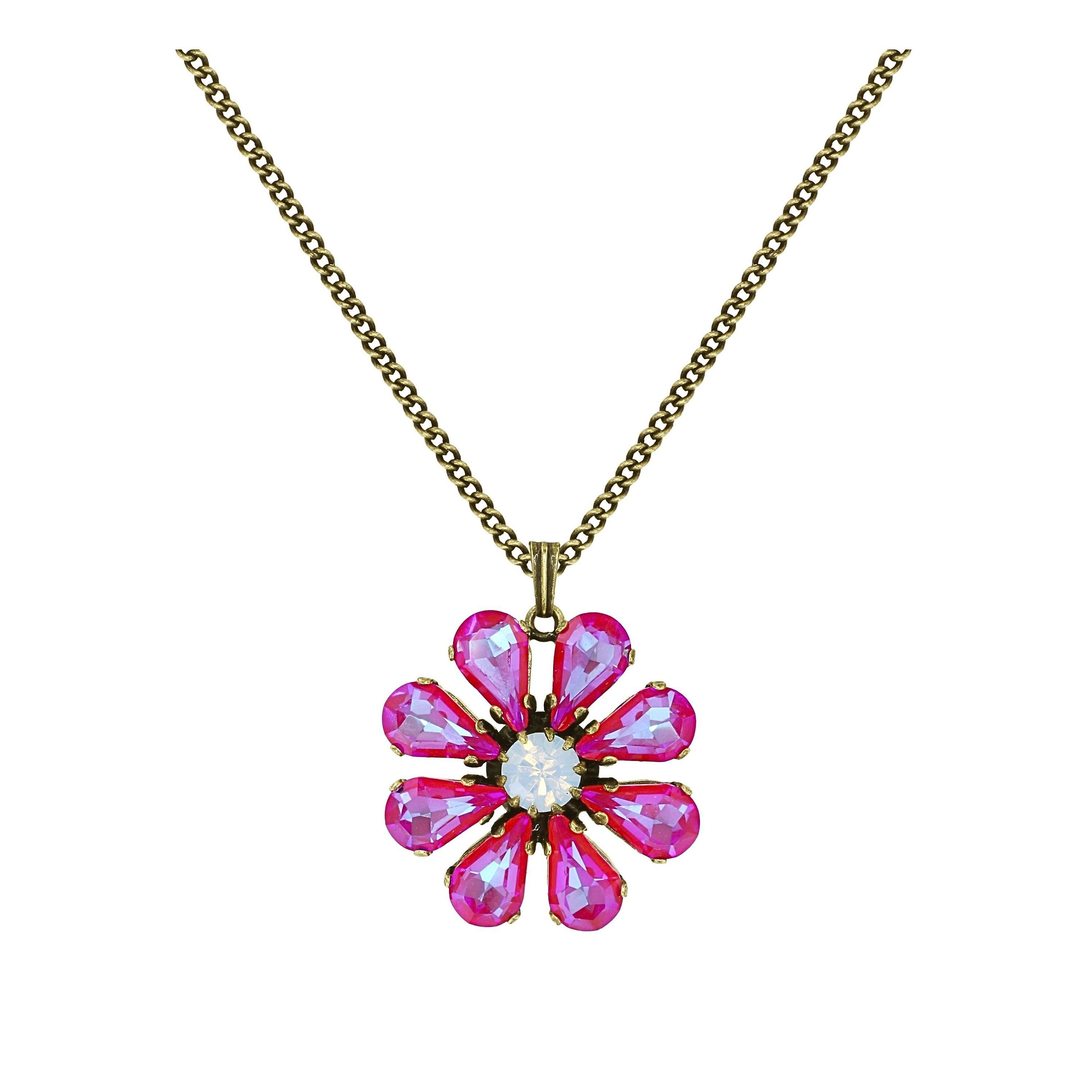 Bild für Halskette mit Anh&auml;nger Twisted Blossom Multi  Größe L
