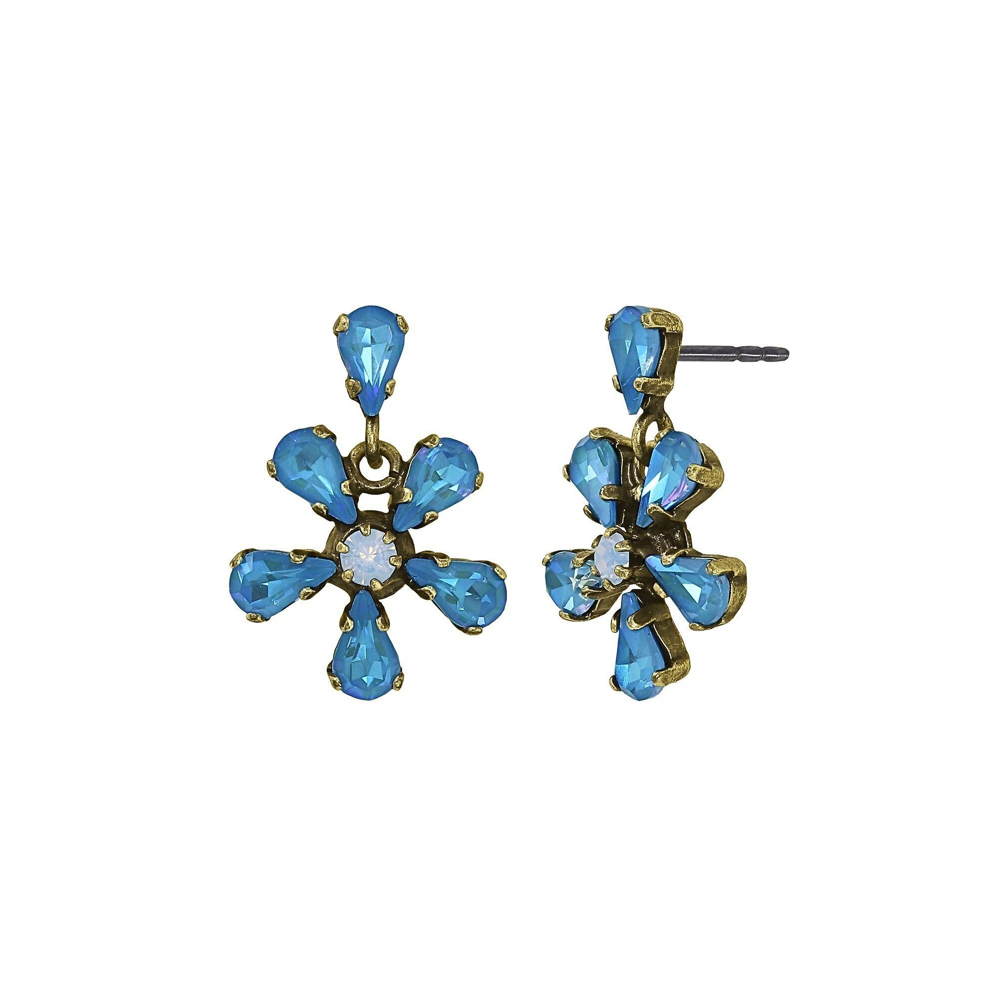 Bild für Ohrstecker baumelnd Twisted Blossom Multi  size XS