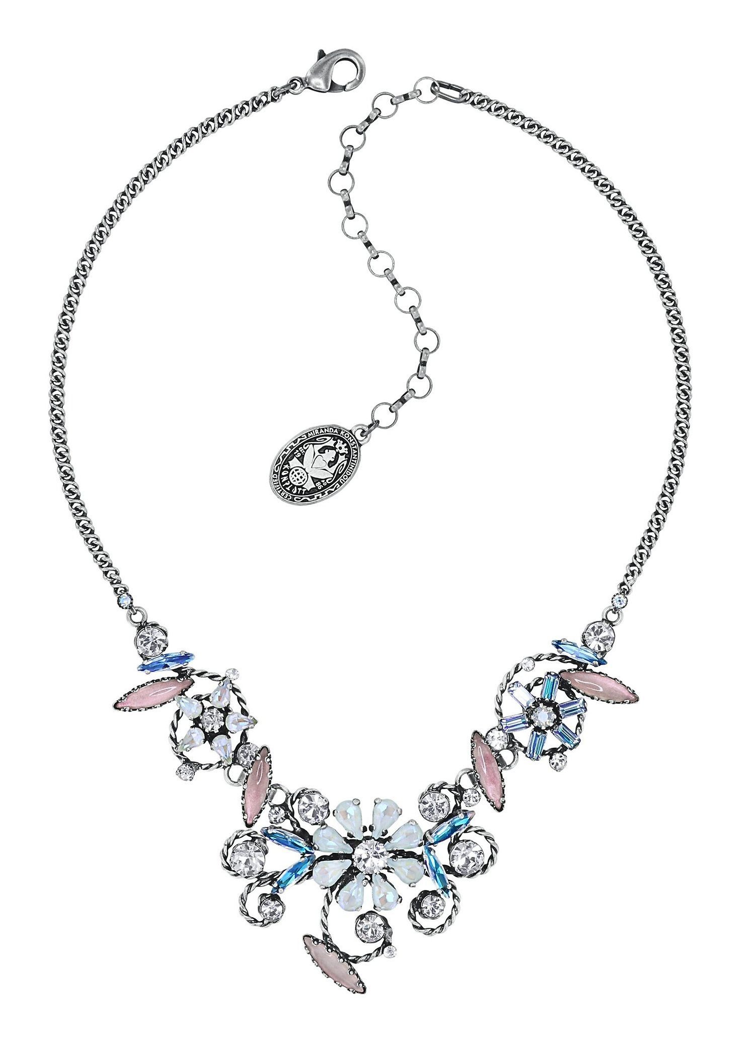 image for Necklace Twisted Blossom White  