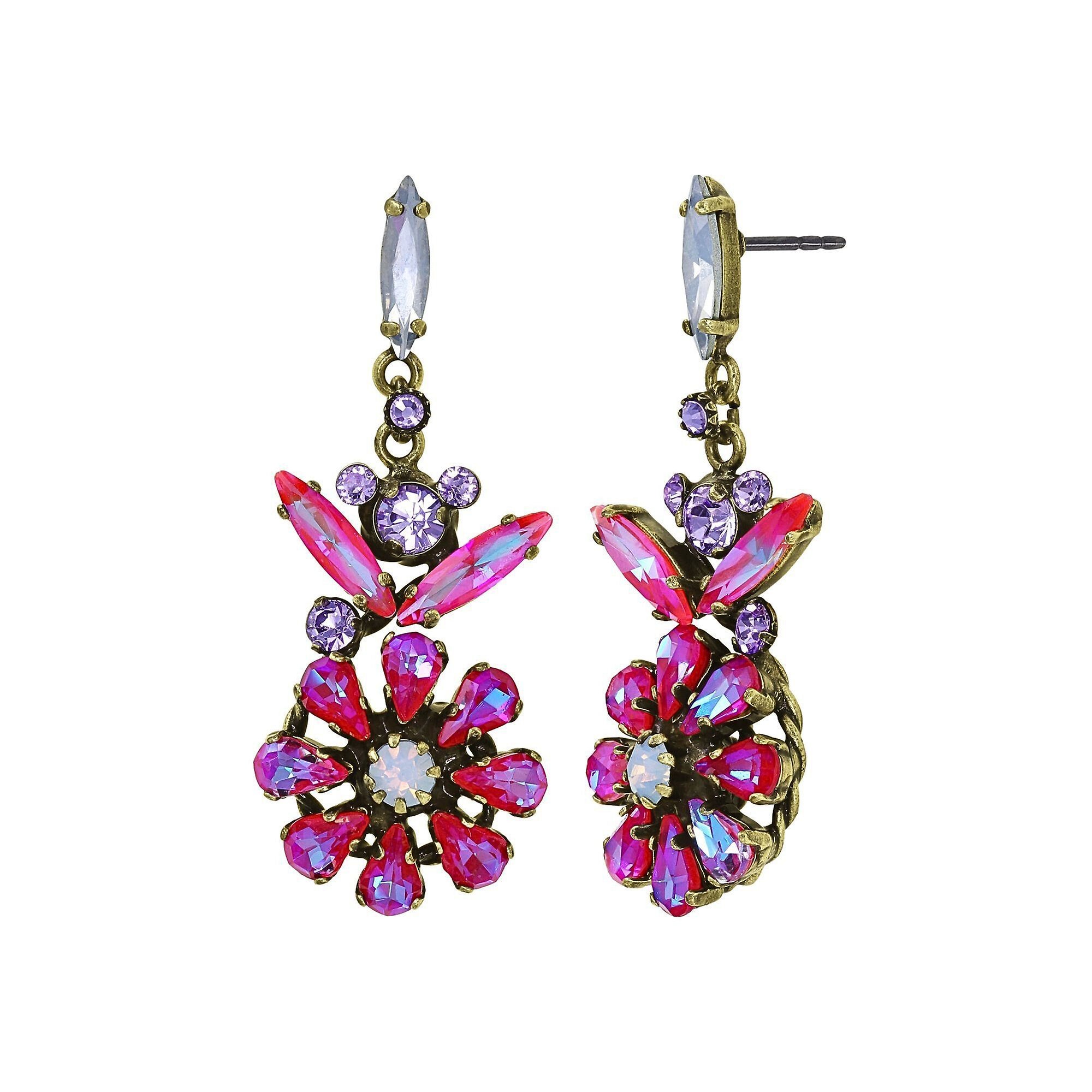 image for Earring Stud Dangling Twisted Blossom Multi  size S