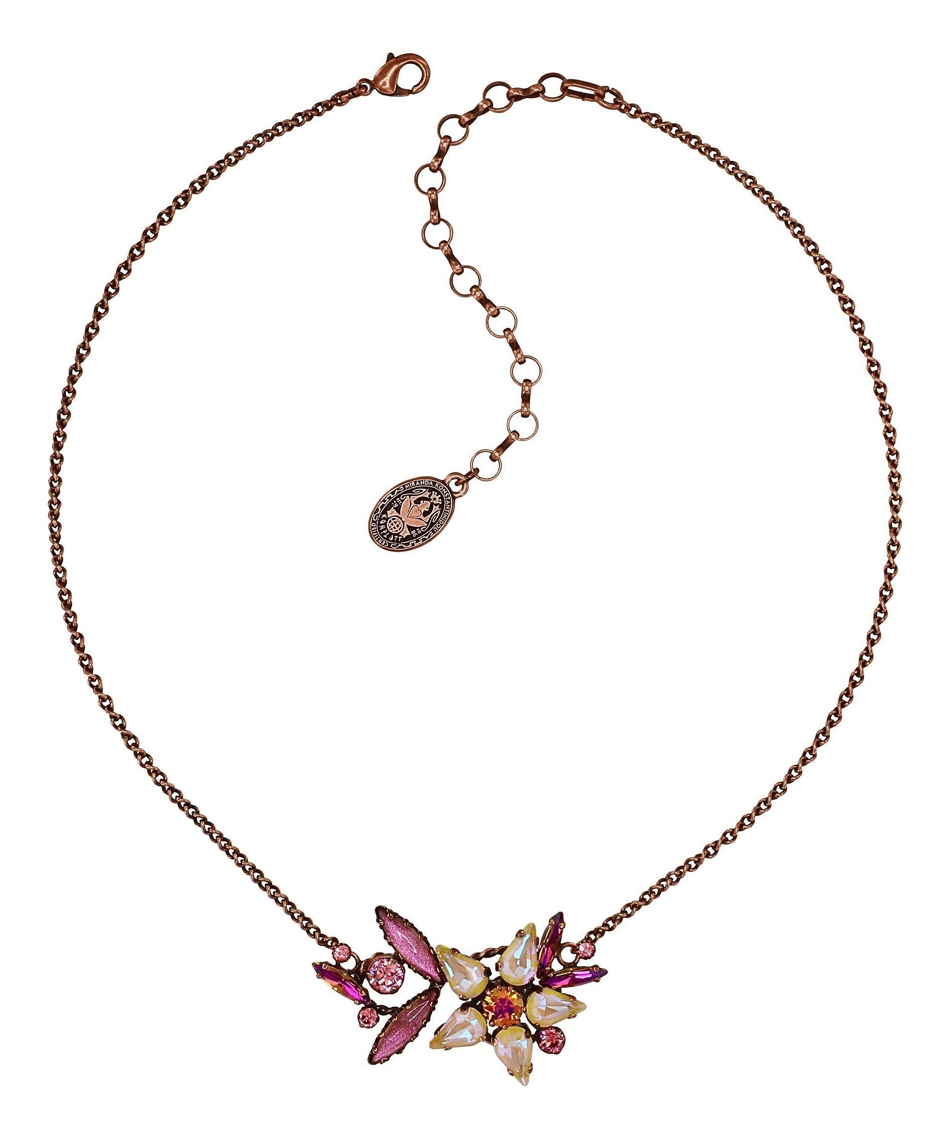 image pour Collier Twisted Blossom pink/yellow  