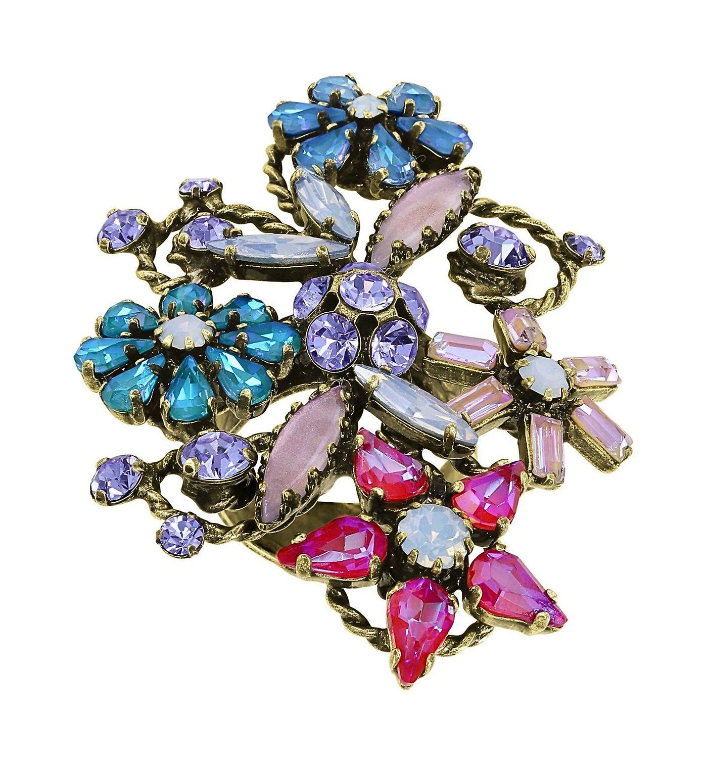 image for Ring Twisted Blossom Multi  