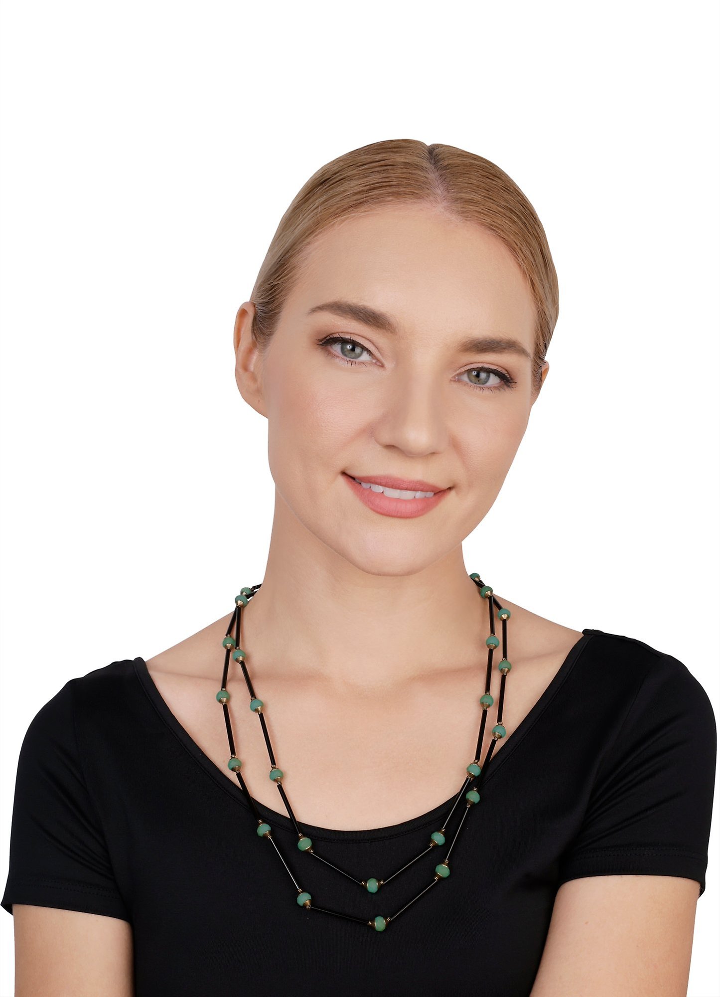 image pour Collier Beat of the Beads Vert  