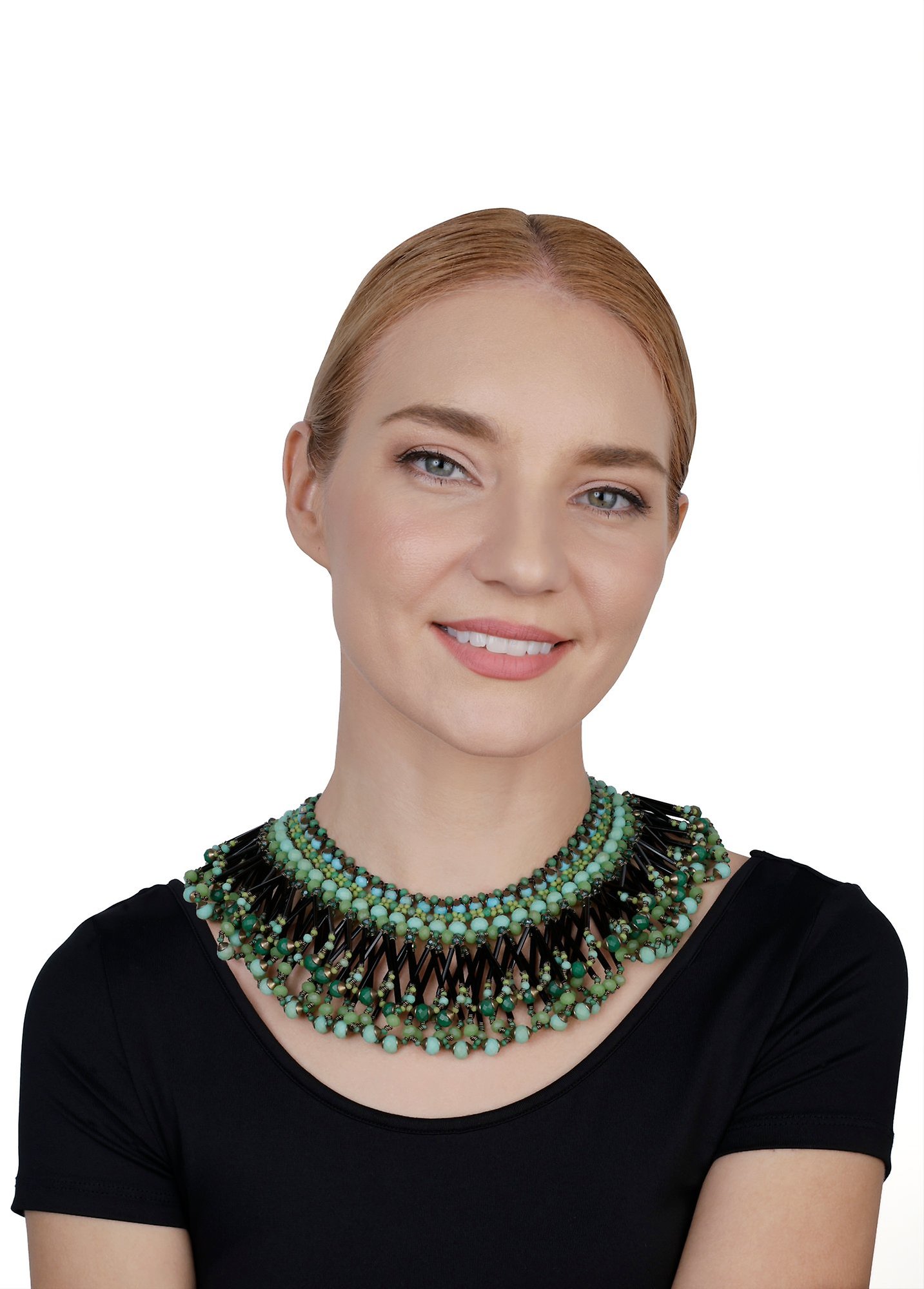 Bild für Choker Collier Beat of the Beads Grün  