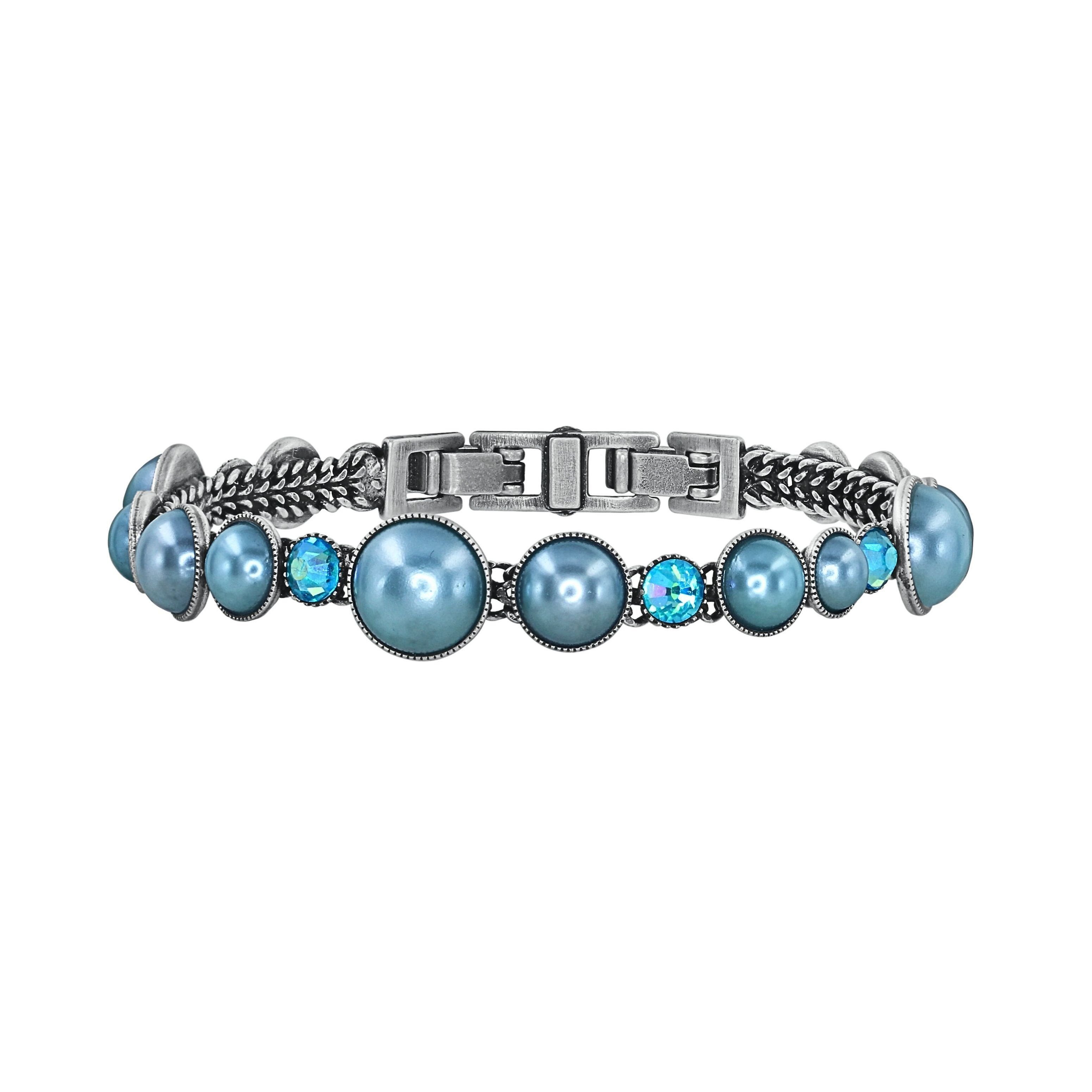 image for Bracelet Bubble Cascade Blue  