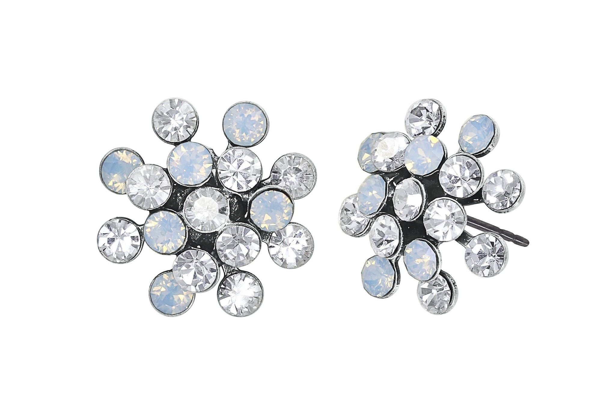 image for Earring stud Magic Fireball White  mini