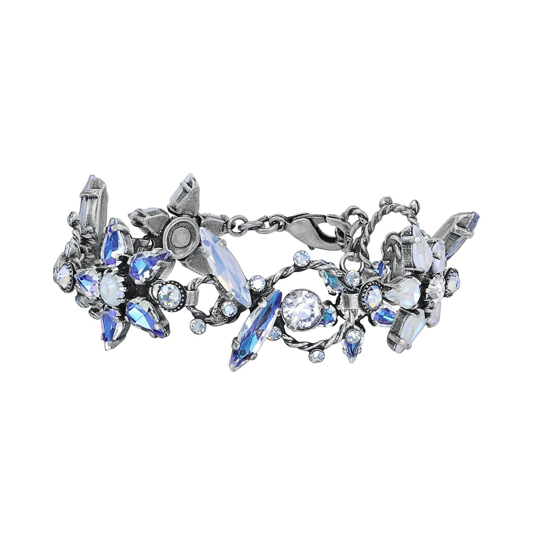 image pour Bracelet Twisted Blossom Blanc  