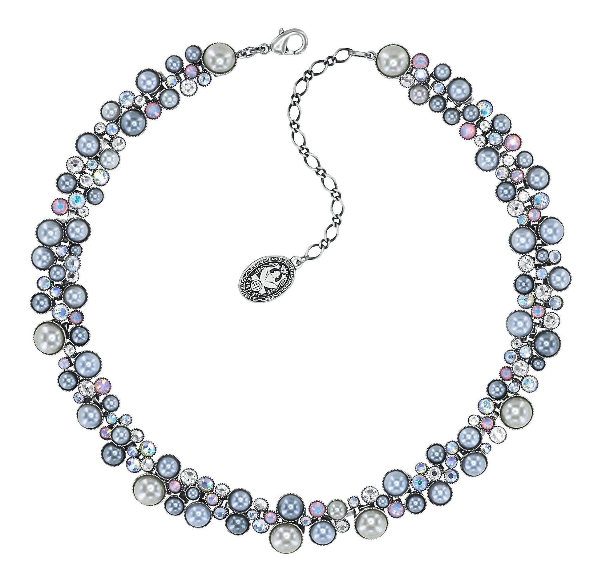 image for Necklace Bubble Cascade White  