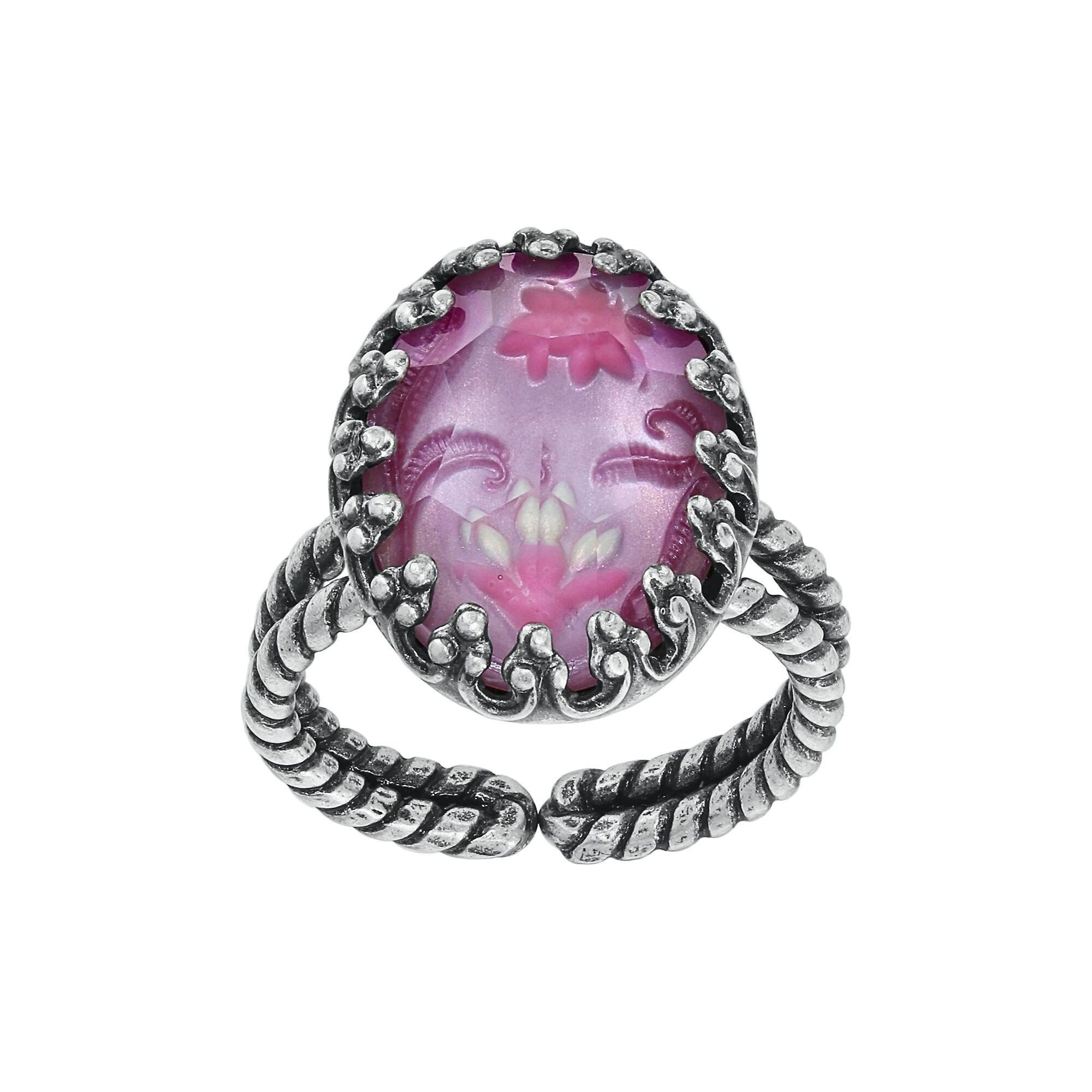 image pour Anneau Chinoiserie Rose  