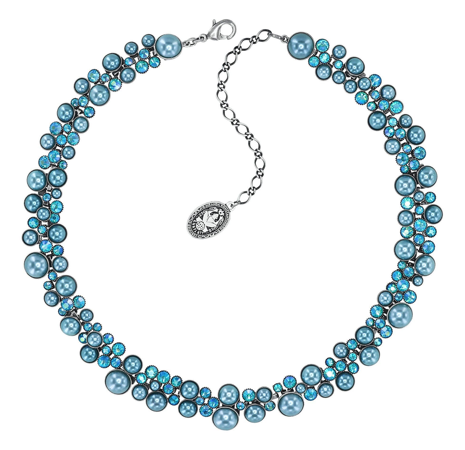 image for Necklace Bubble Cascade Blue  
