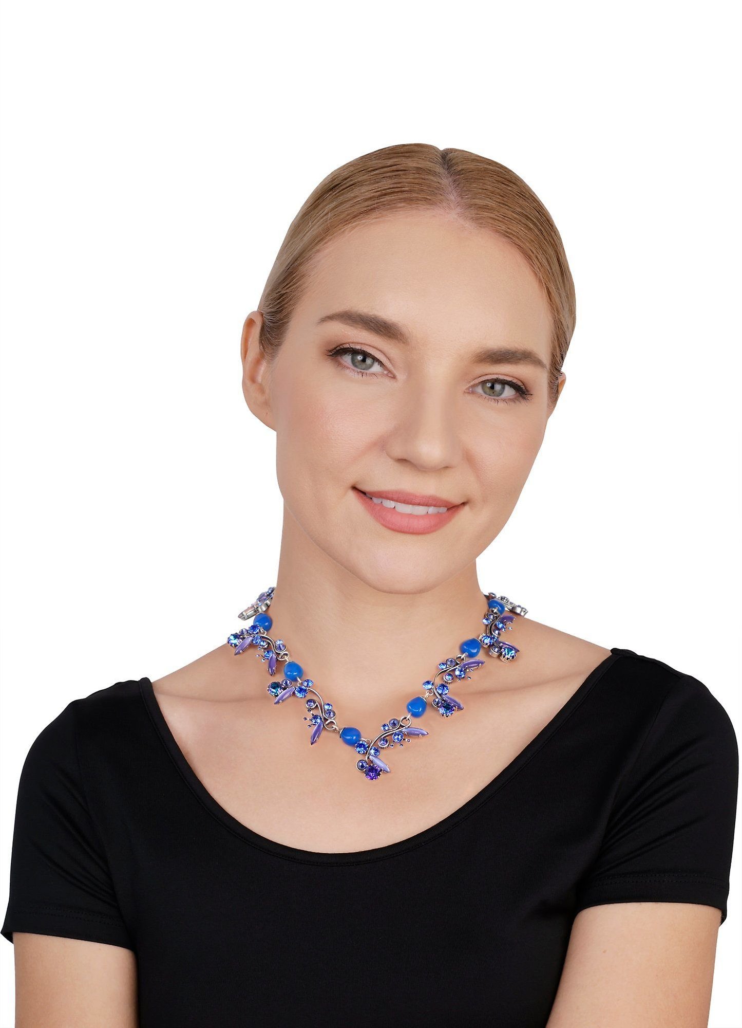 image for Necklace Fiancee Blue  