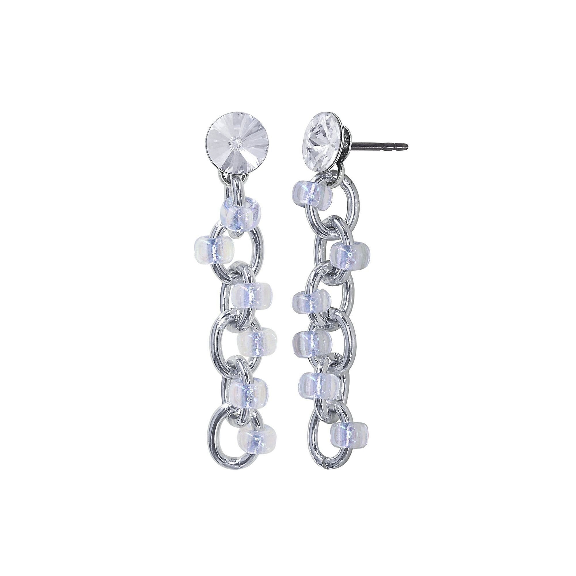 Kép Earring stud dangling Beach Club White  