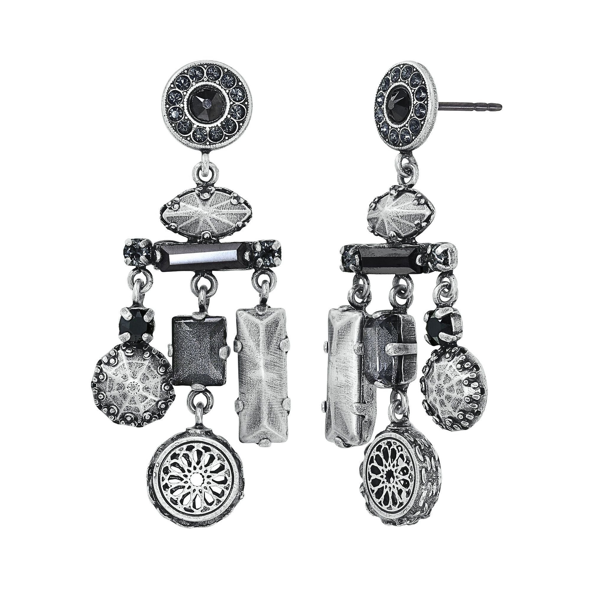 image pour Clou d'oreille pendant Lost and Found Argent  