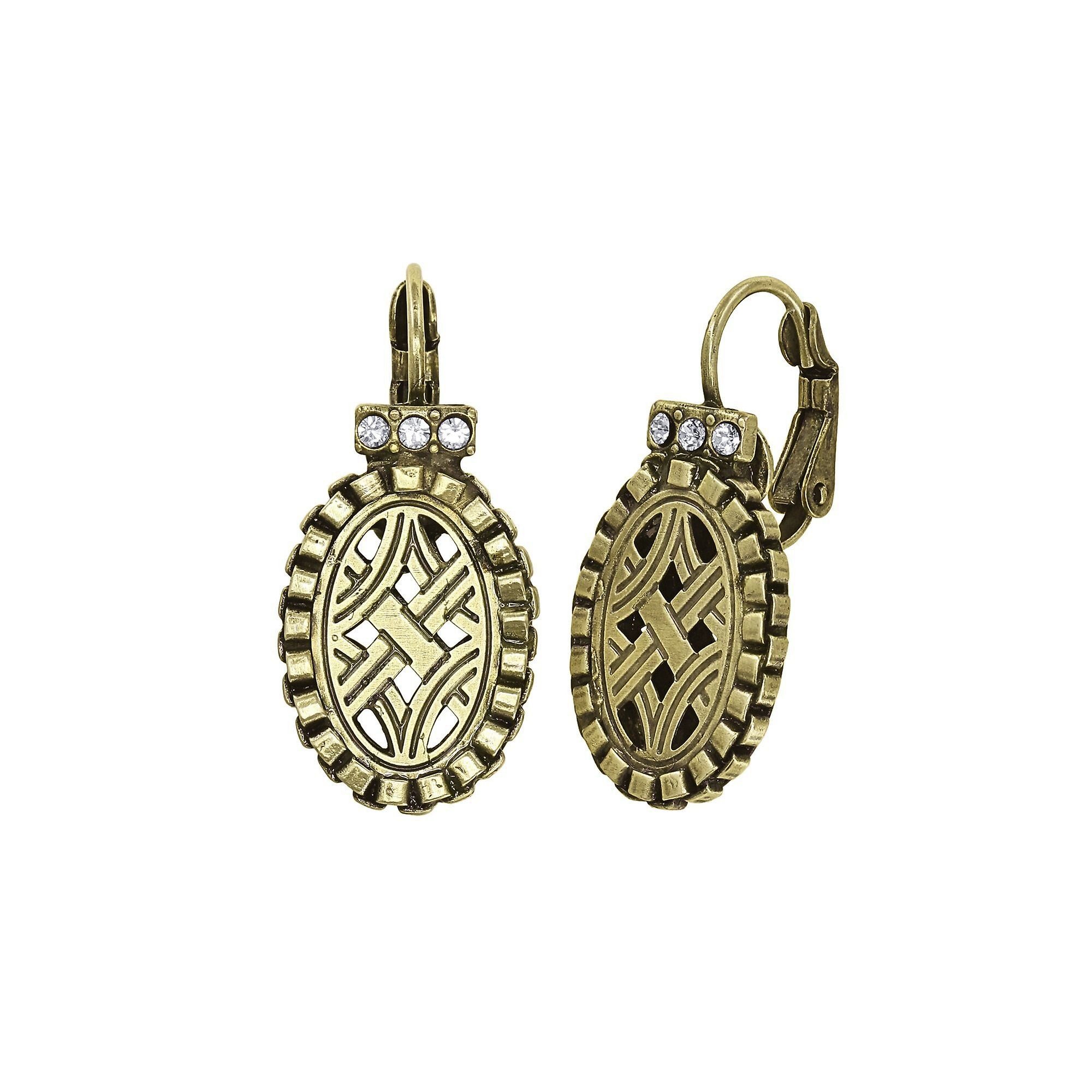 image pour Boucles d'oreilles Eurowire Lost and Found Laiton  
