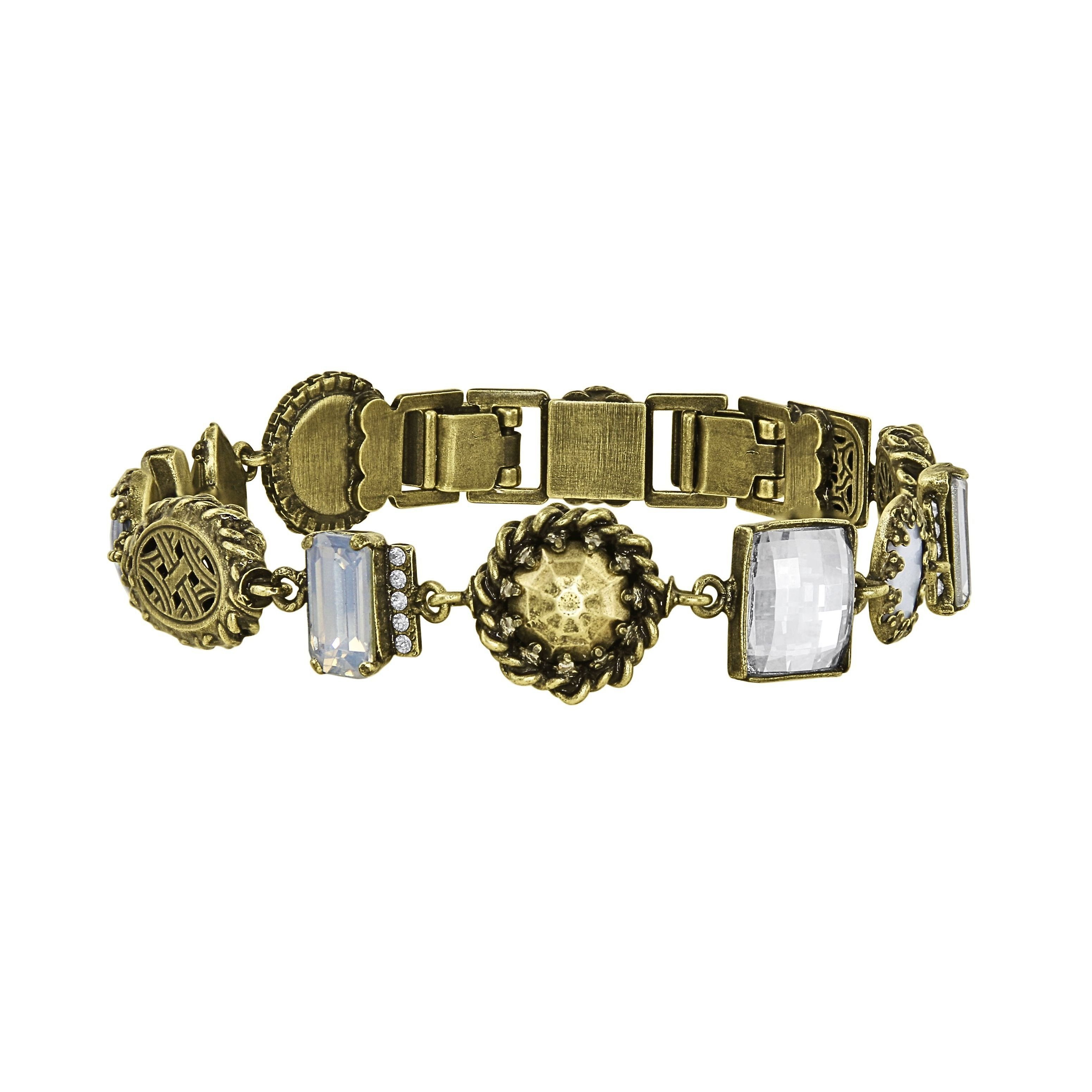image for Bracelet Lost and Found Brass  