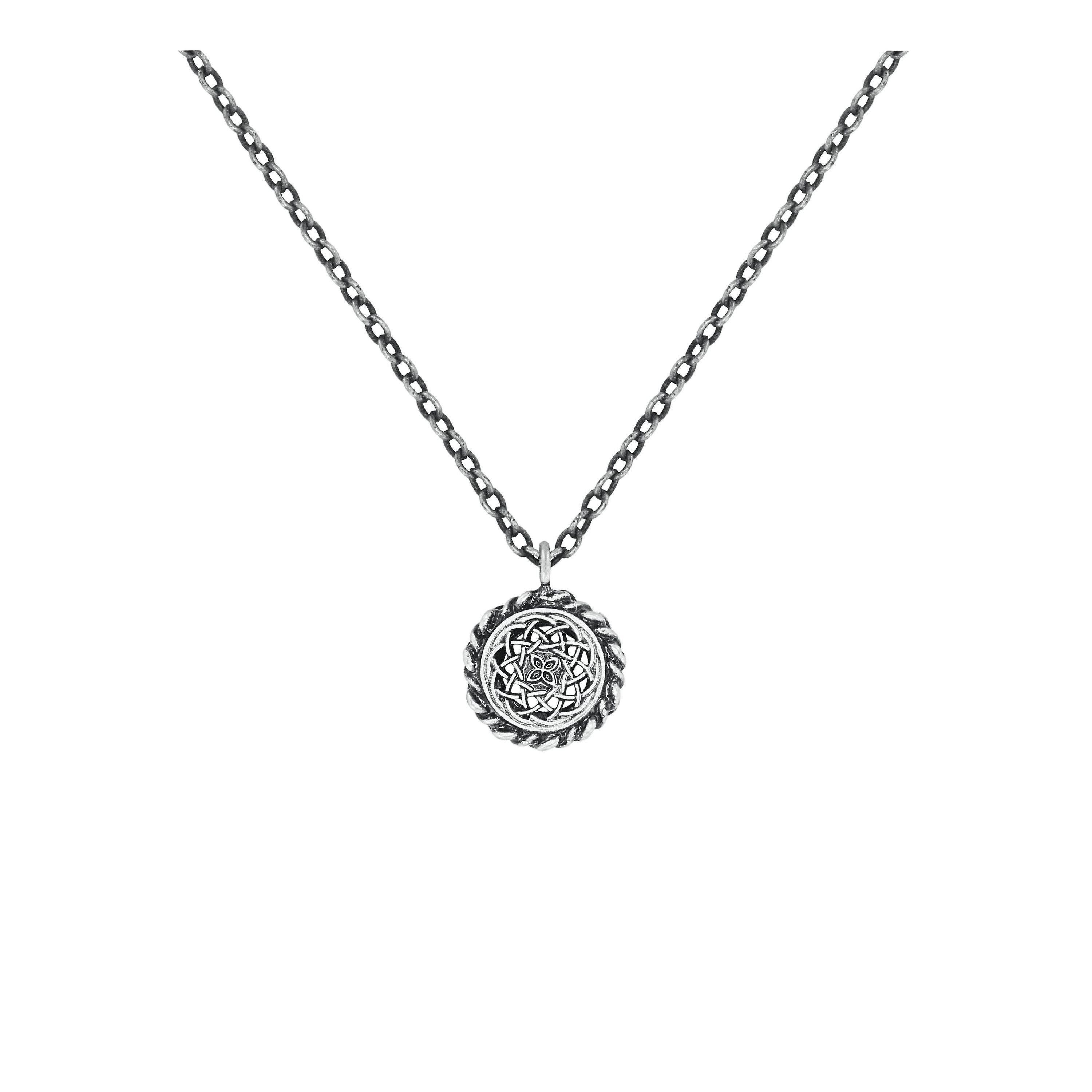 image for Necklace Pendant Lost and Found Silver  