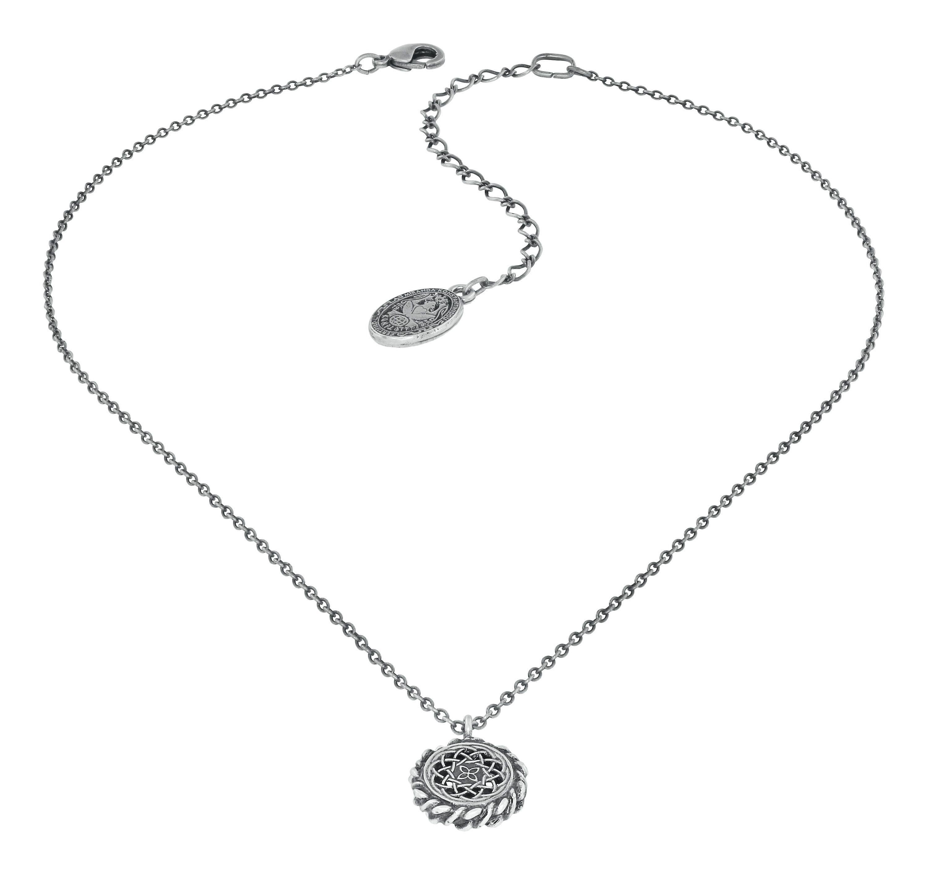 image for Necklace Pendant Lost and Found Silver  