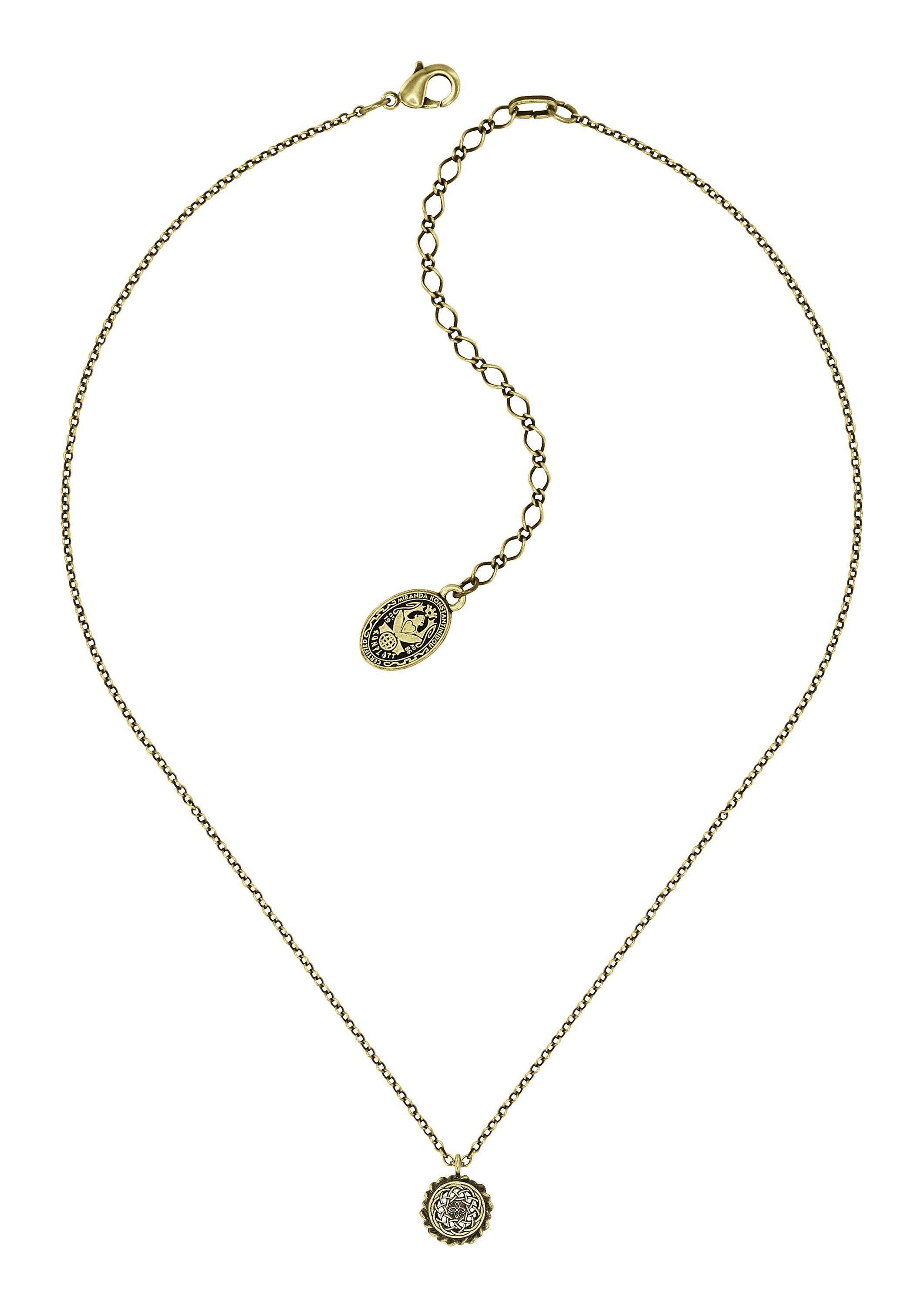image for Necklace Pendant Lost and Found Brass  