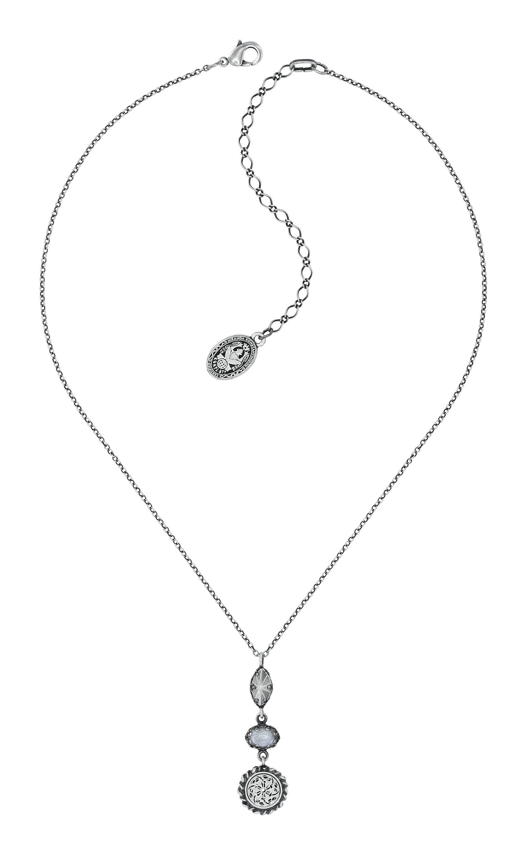image for Necklace Pendant Lost and Found Silver  