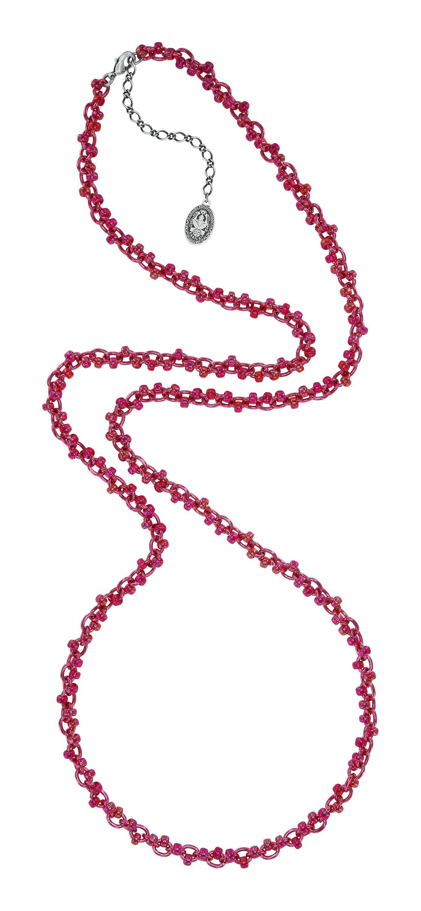 image for Necklace (Long) Beach Club Red  