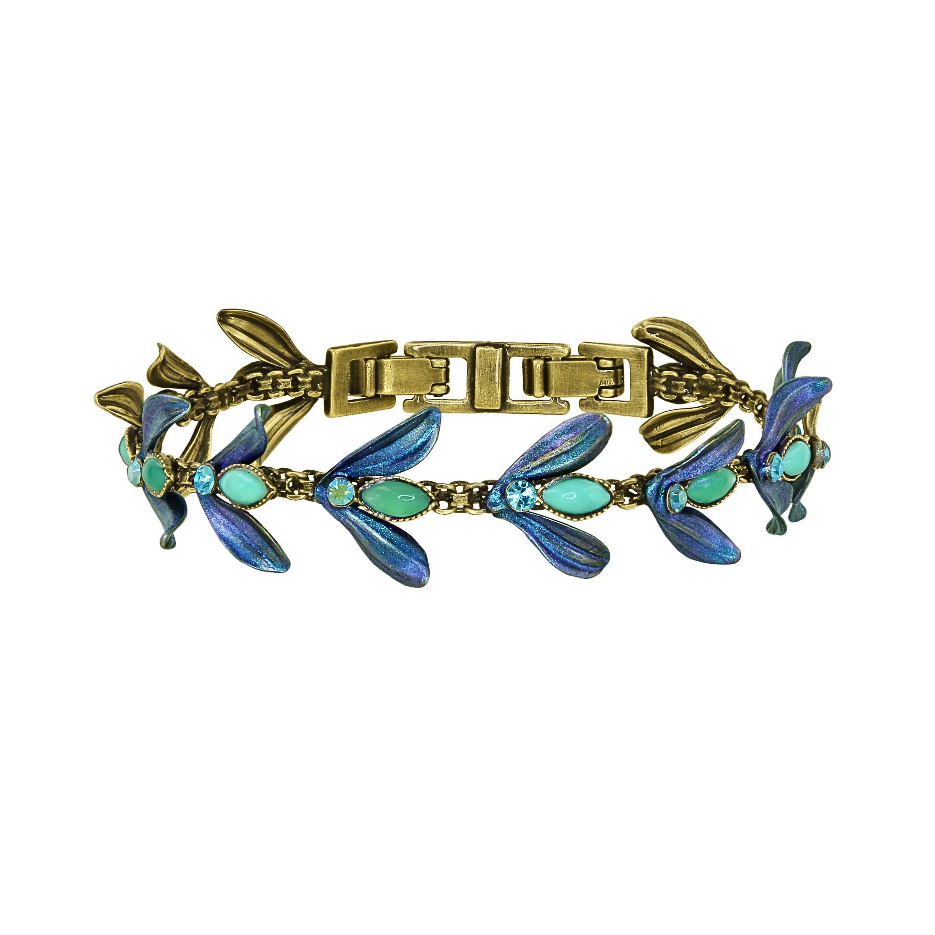 image for Bracelet Crystal Corals Green  