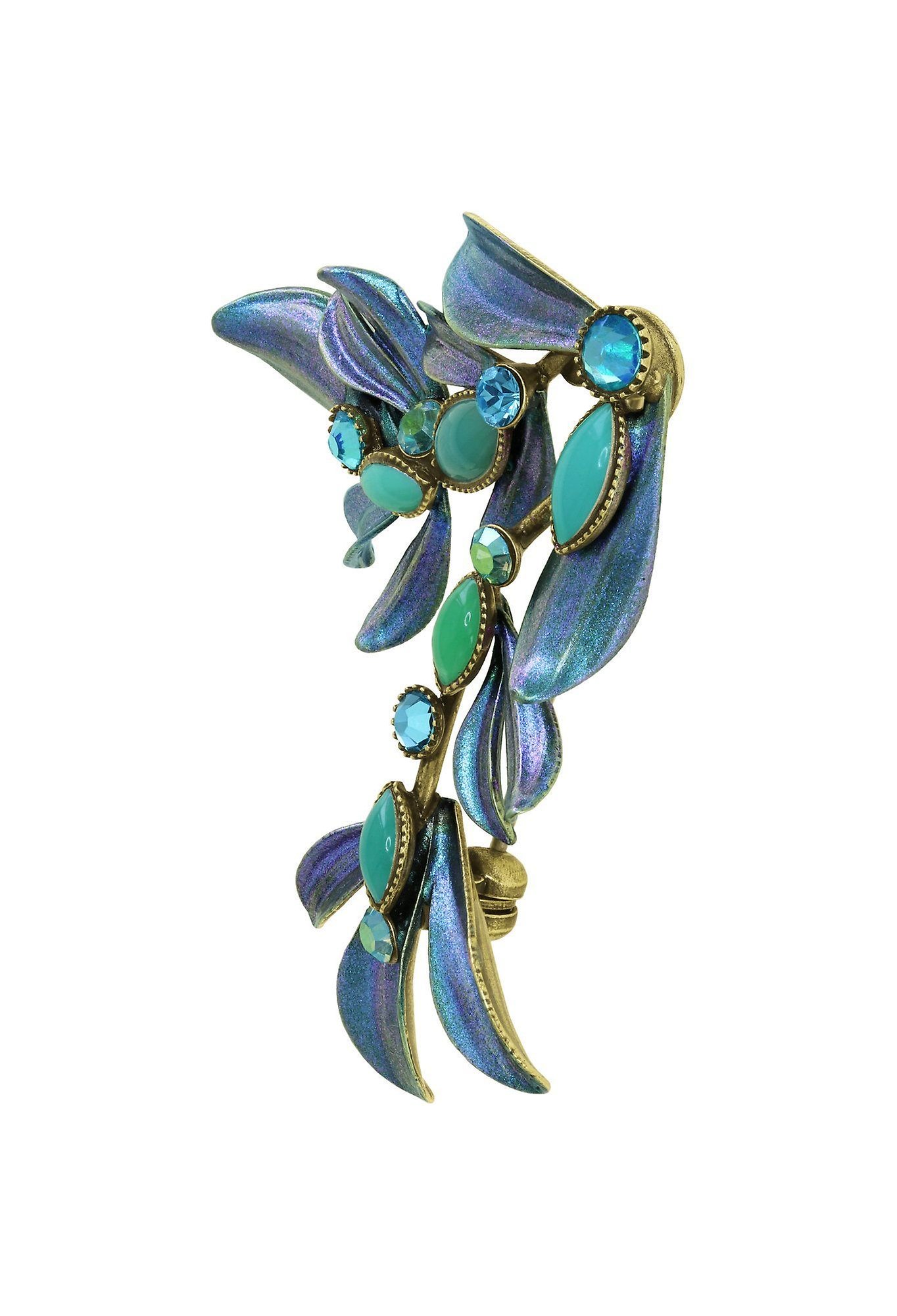 image pour Broche Crystal Corals Vert  