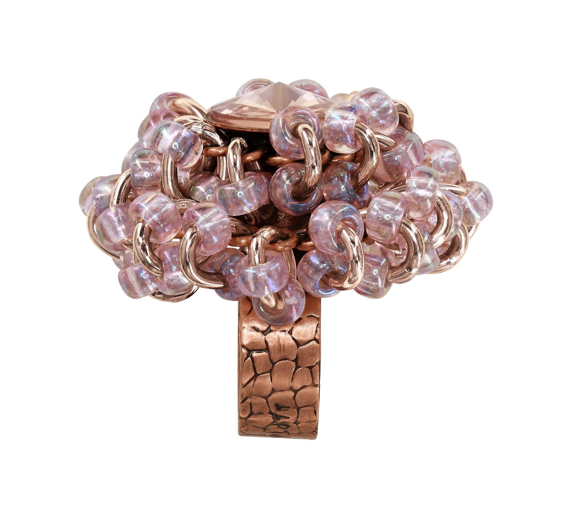 image pour Anneau Beach Club Beige / Rose  